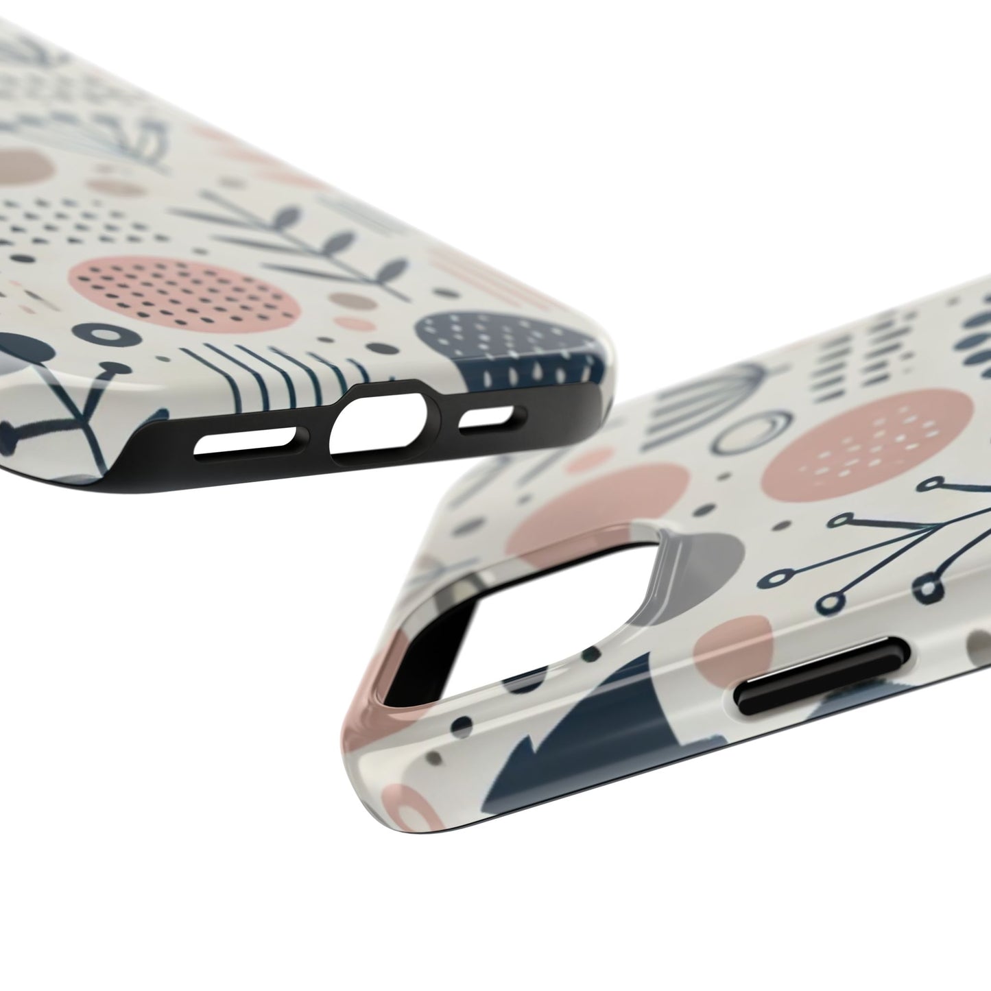 🎨 Minimal Geometric Pattern Phone Case | Stylish & Durable iPhone Cover 📱