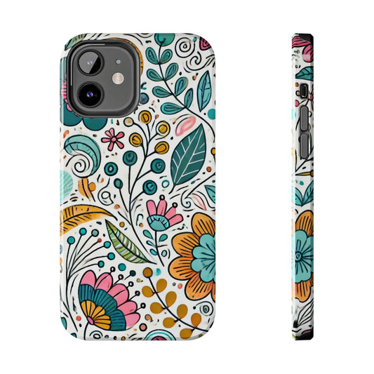 🌸 Vibrant Floral Phone Case | Tough & Stylish Cover for iPhone 📱