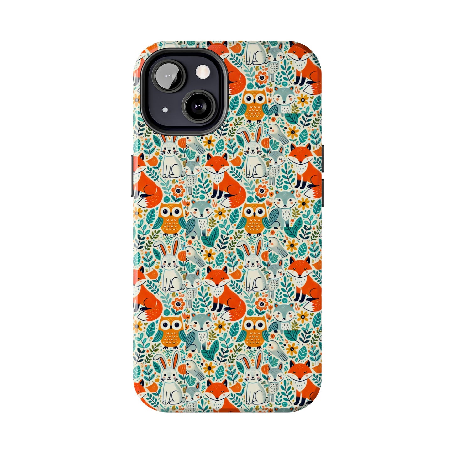 🦊 Woodland Animals Phone Case | Tough & Stylish Cover for iPhone 📱