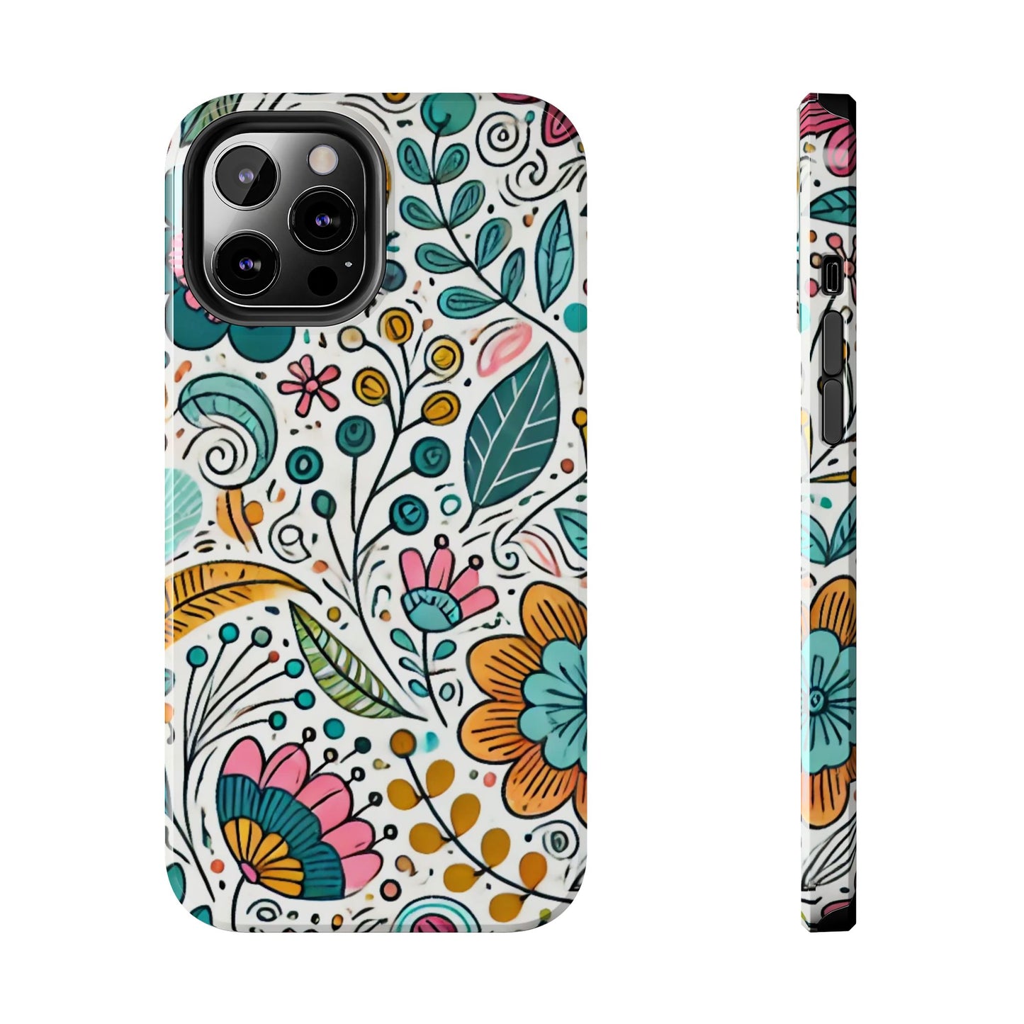 🌸 Vibrant Floral Phone Case | Tough & Stylish Cover for iPhone 📱