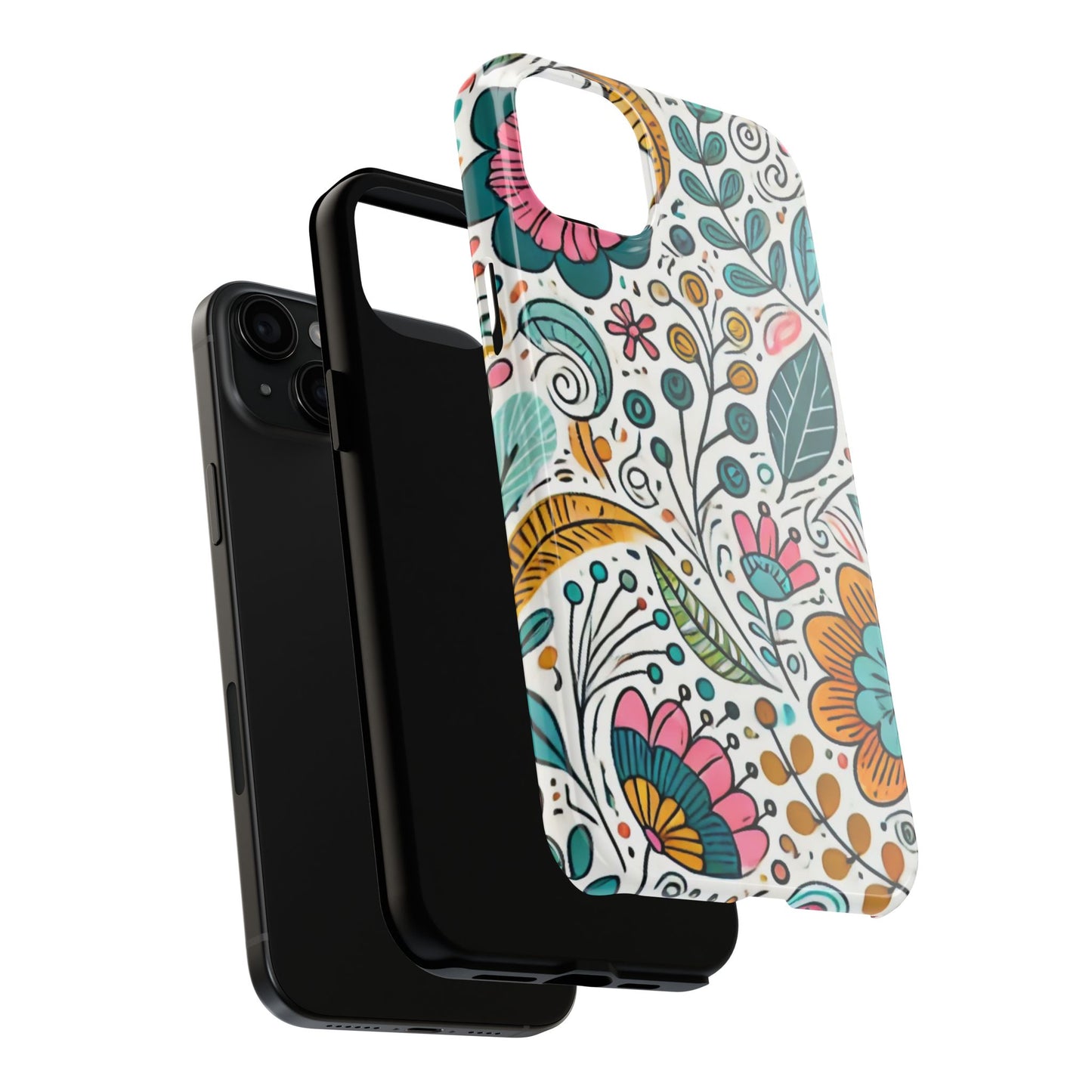 🌸 Vibrant Floral Phone Case | Tough & Stylish Cover for iPhone 📱