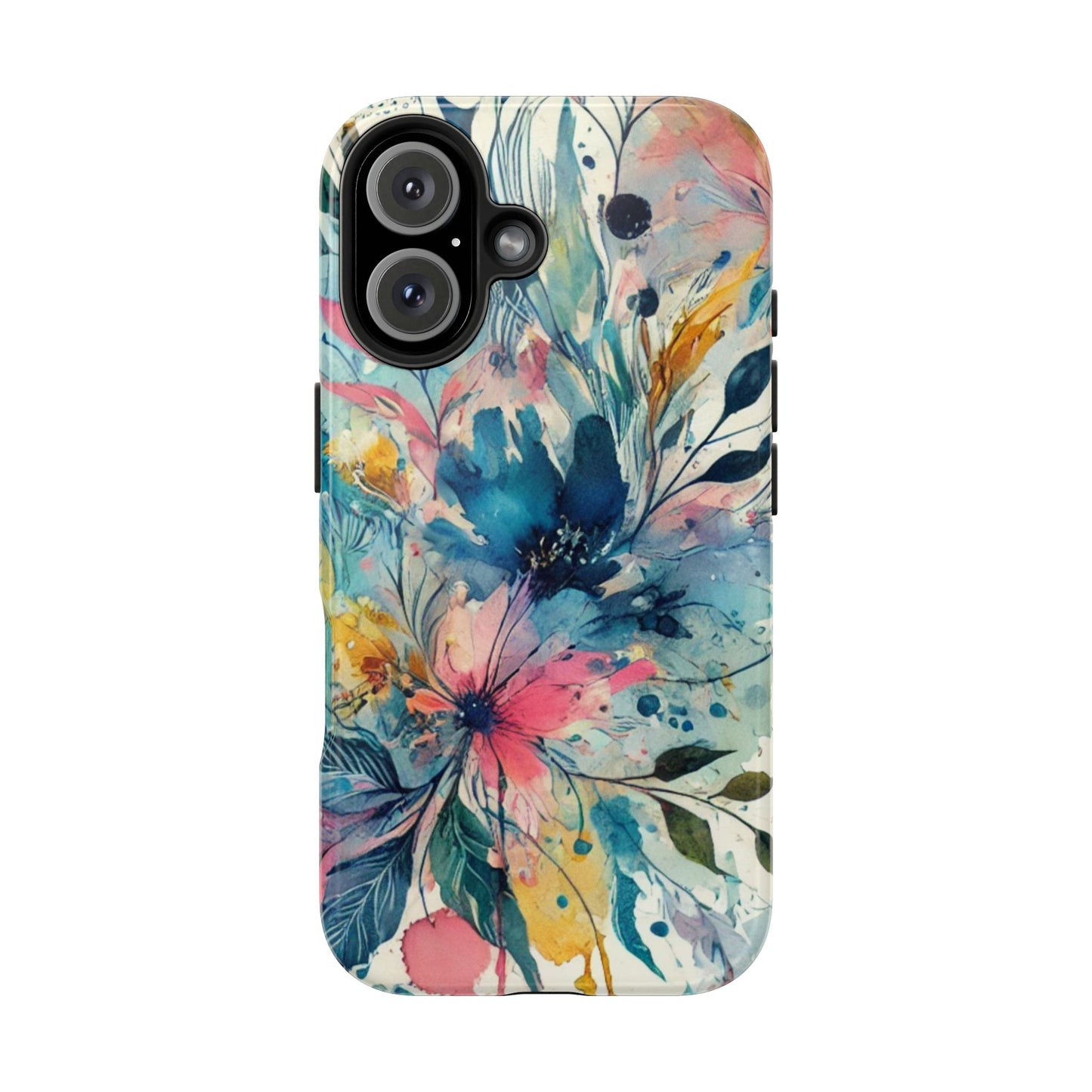 🎨 Watercolor Floral Phone Case | Tough & Stylish Cover for iPhone 📱