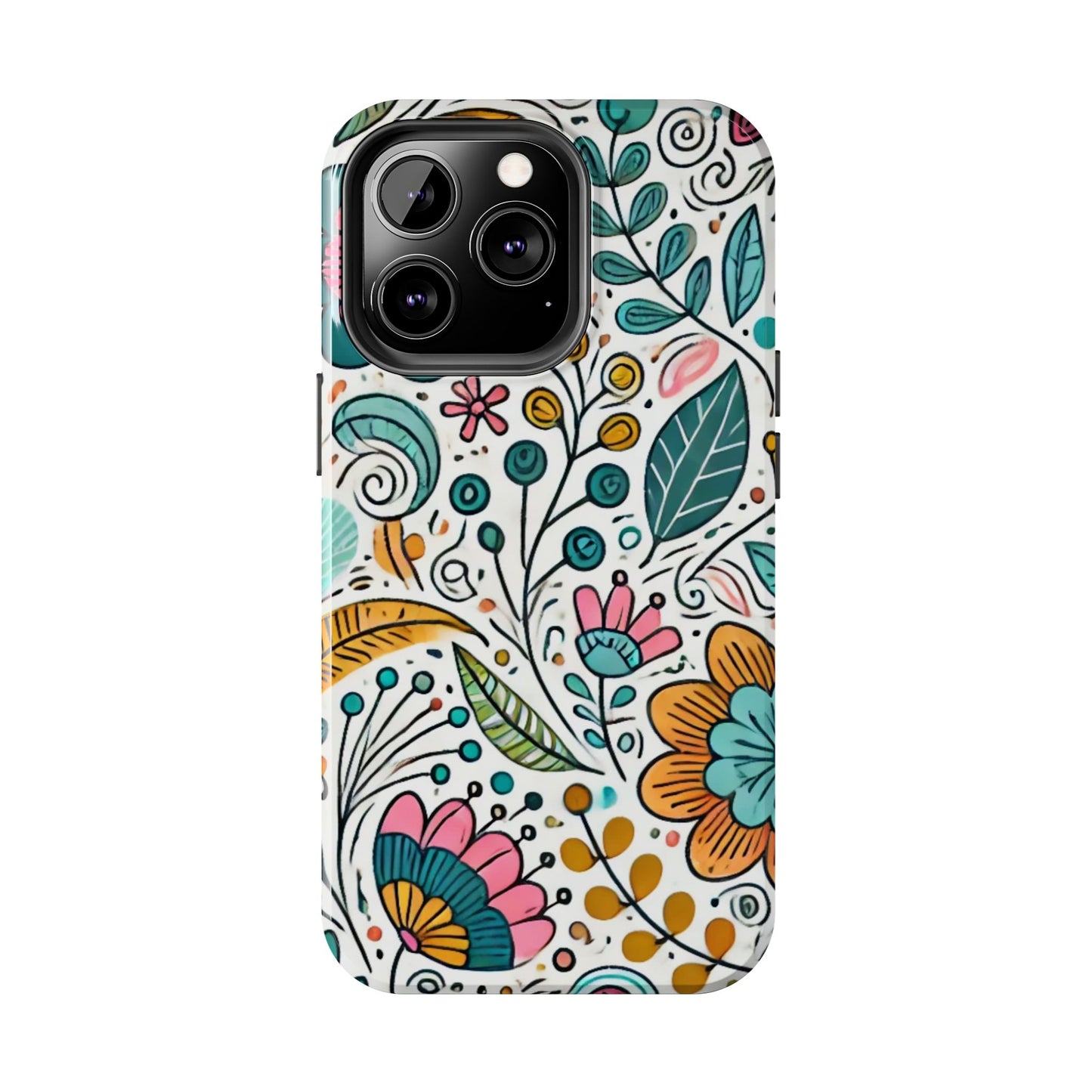 🌸 Vibrant Floral Phone Case | Tough & Stylish Cover for iPhone 📱