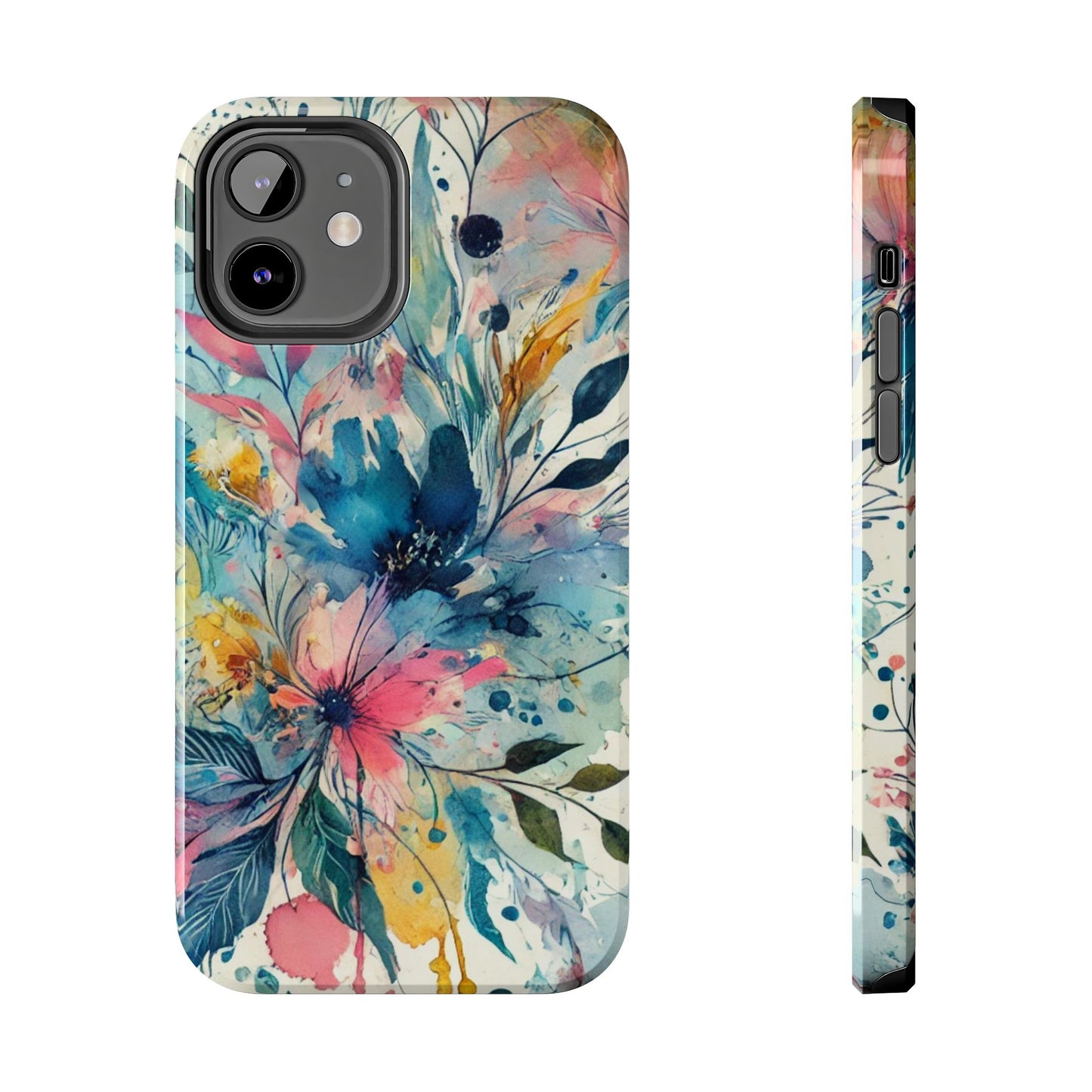 🎨 Watercolor Floral Phone Case | Tough & Stylish Cover for iPhone 📱