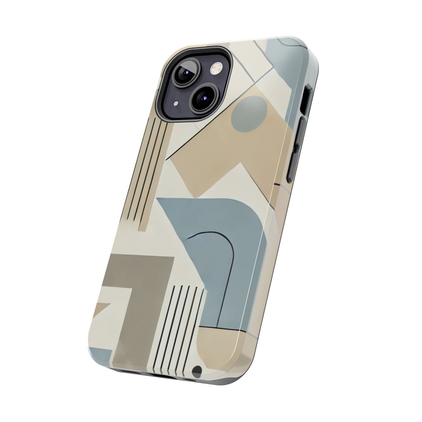 🎨 Modern Abstract Geometry Phone Case | Sleek & Durable iPhone Cover 📱