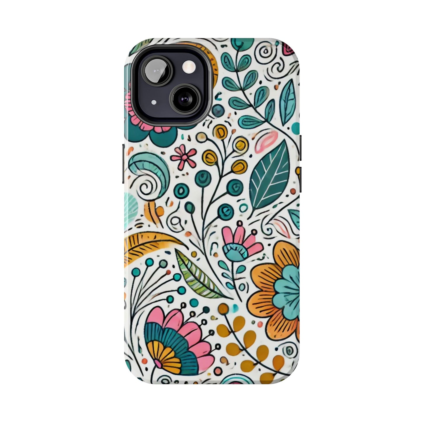 🌸 Vibrant Floral Phone Case | Tough & Stylish Cover for iPhone 📱