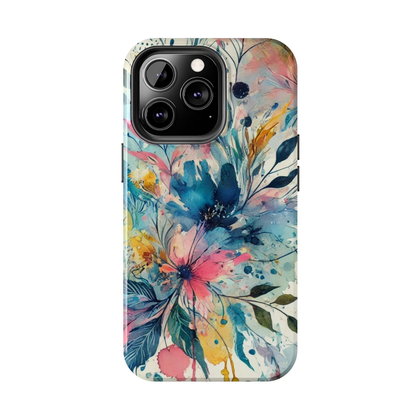 🎨 Watercolor Floral Phone Case | Tough & Stylish Cover for iPhone 📱