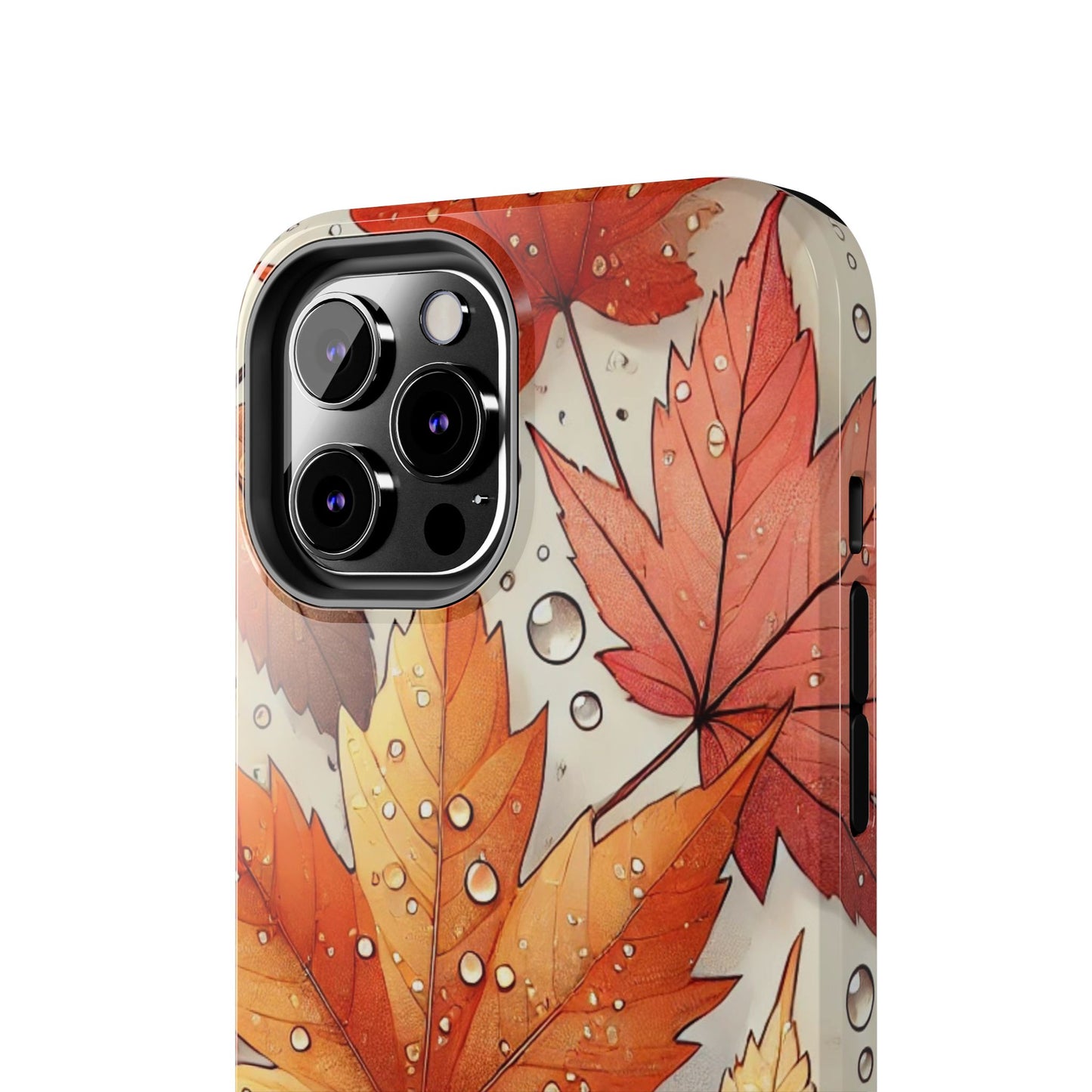 Autumn Leaves iPhone Case 🍁 | Fall-Inspired Design, Shockproof Protection for iPhone 16 to 12 Pro Max 📱