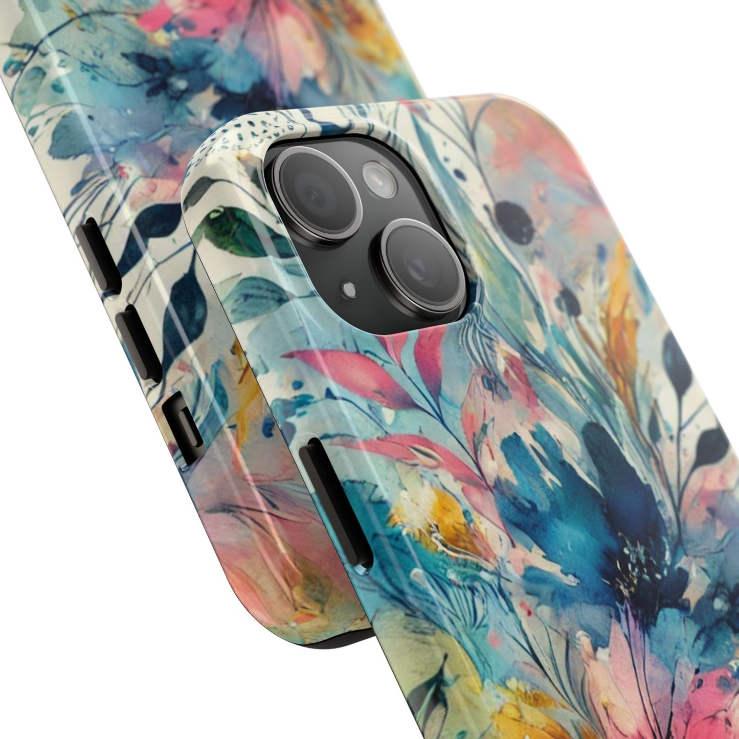 🎨 Watercolor Floral Phone Case | Tough & Stylish Cover for iPhone 📱