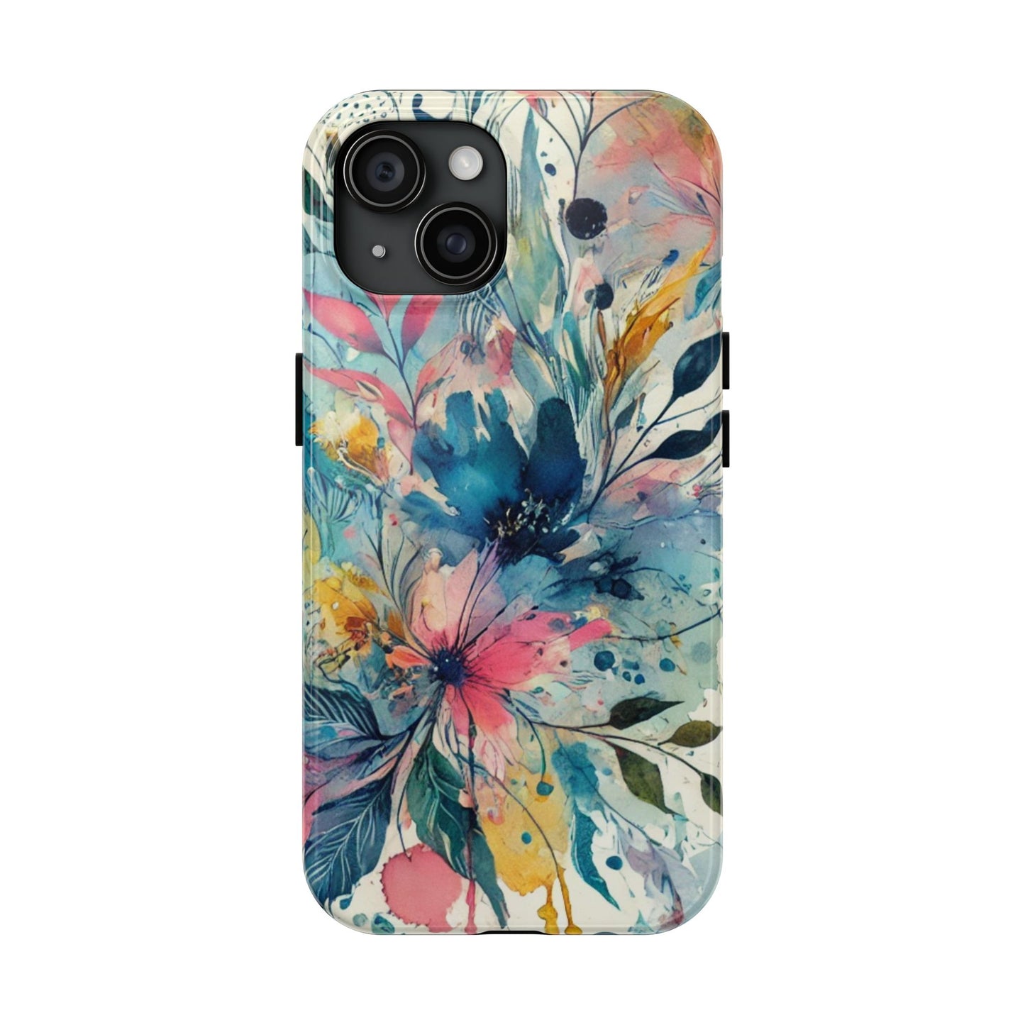 🎨 Watercolor Floral Phone Case | Tough & Stylish Cover for iPhone 📱