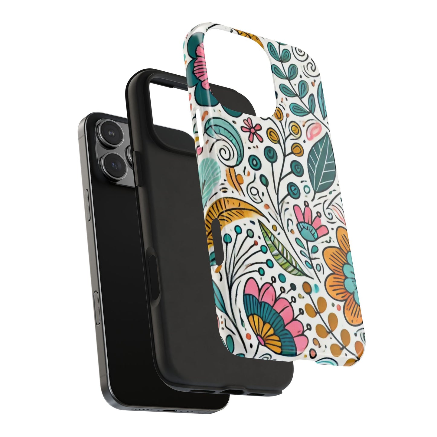 🌸 Vibrant Floral Phone Case | Tough & Stylish Cover for iPhone 📱