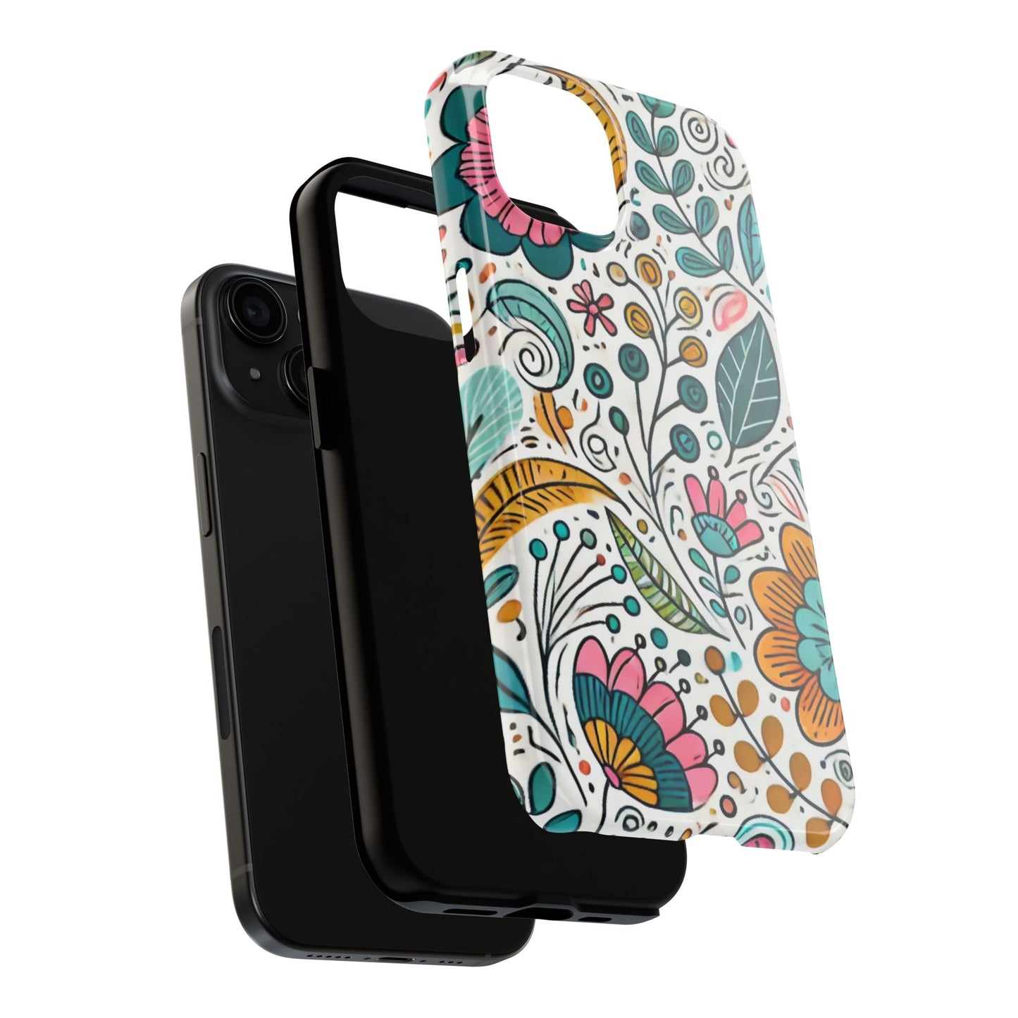 🌸 Vibrant Floral Phone Case | Tough & Stylish Cover for iPhone 📱