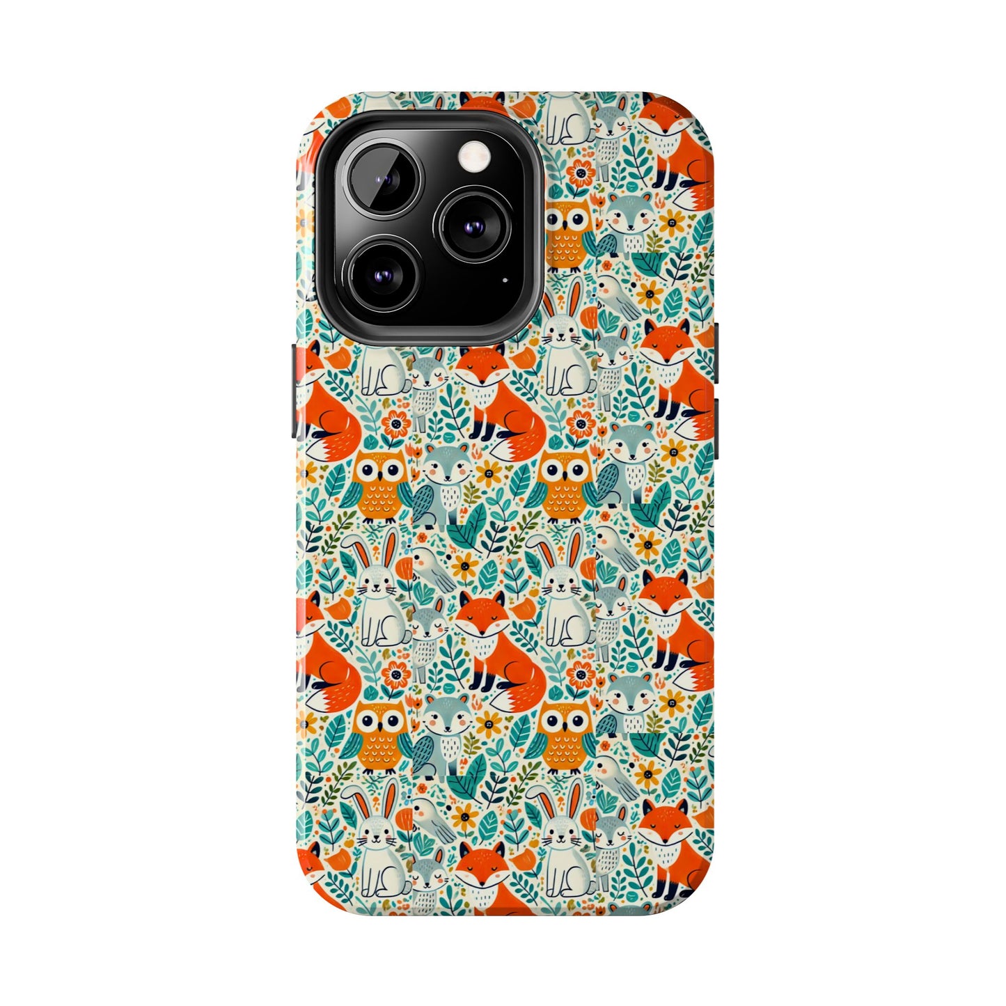 🦊 Woodland Animals Phone Case | Tough & Stylish Cover for iPhone 📱