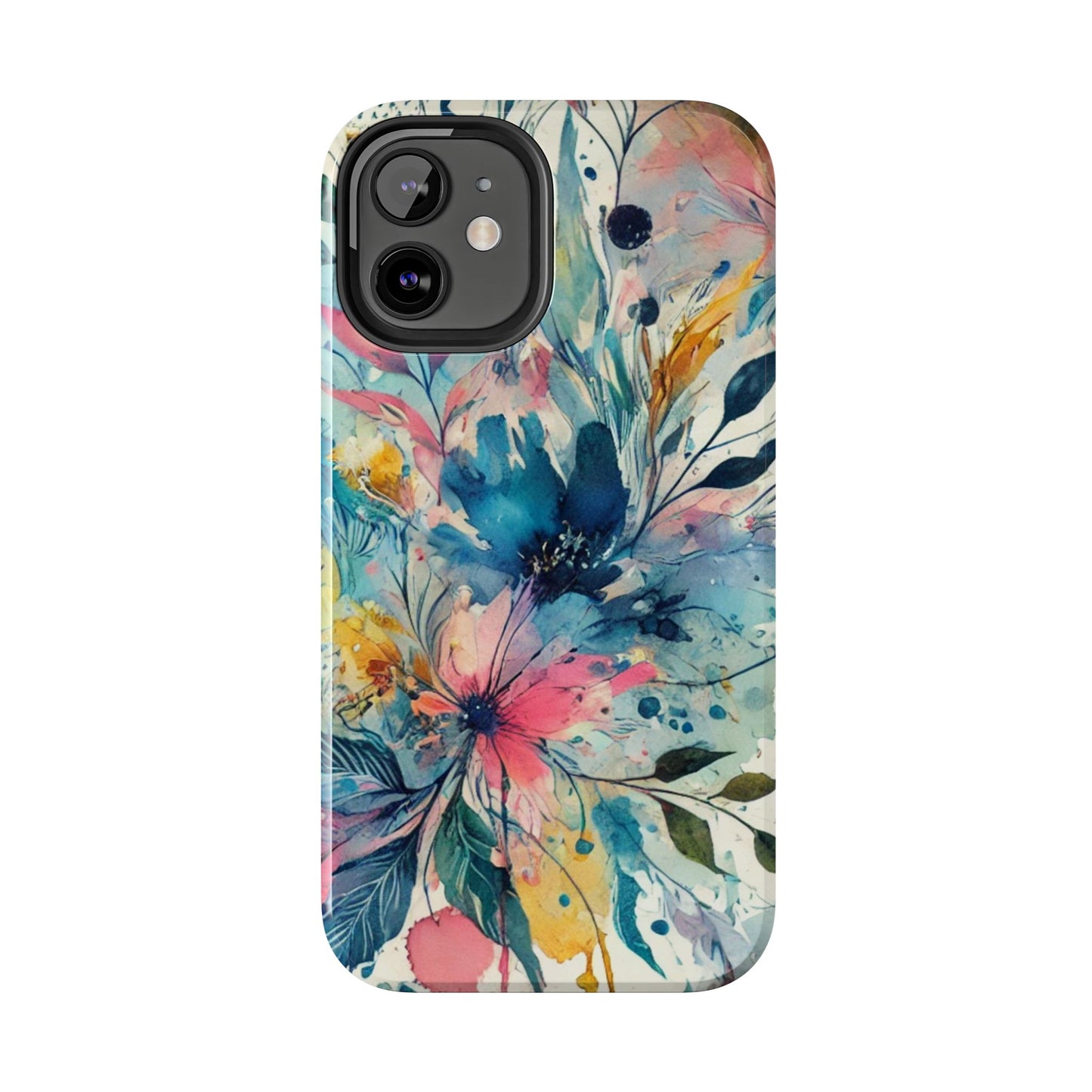 🎨 Watercolor Floral Phone Case | Tough & Stylish Cover for iPhone 📱