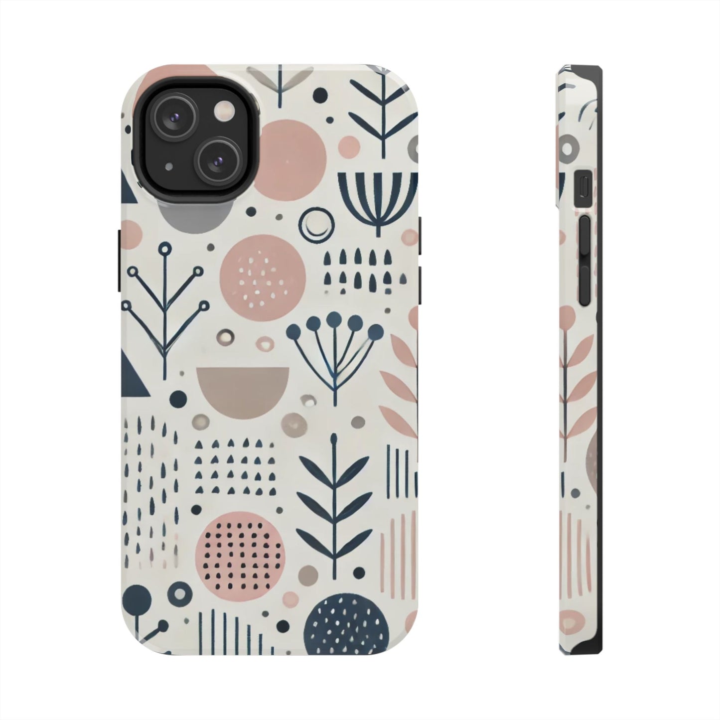 🎨 Minimal Geometric Pattern Phone Case | Stylish & Durable iPhone Cover 📱