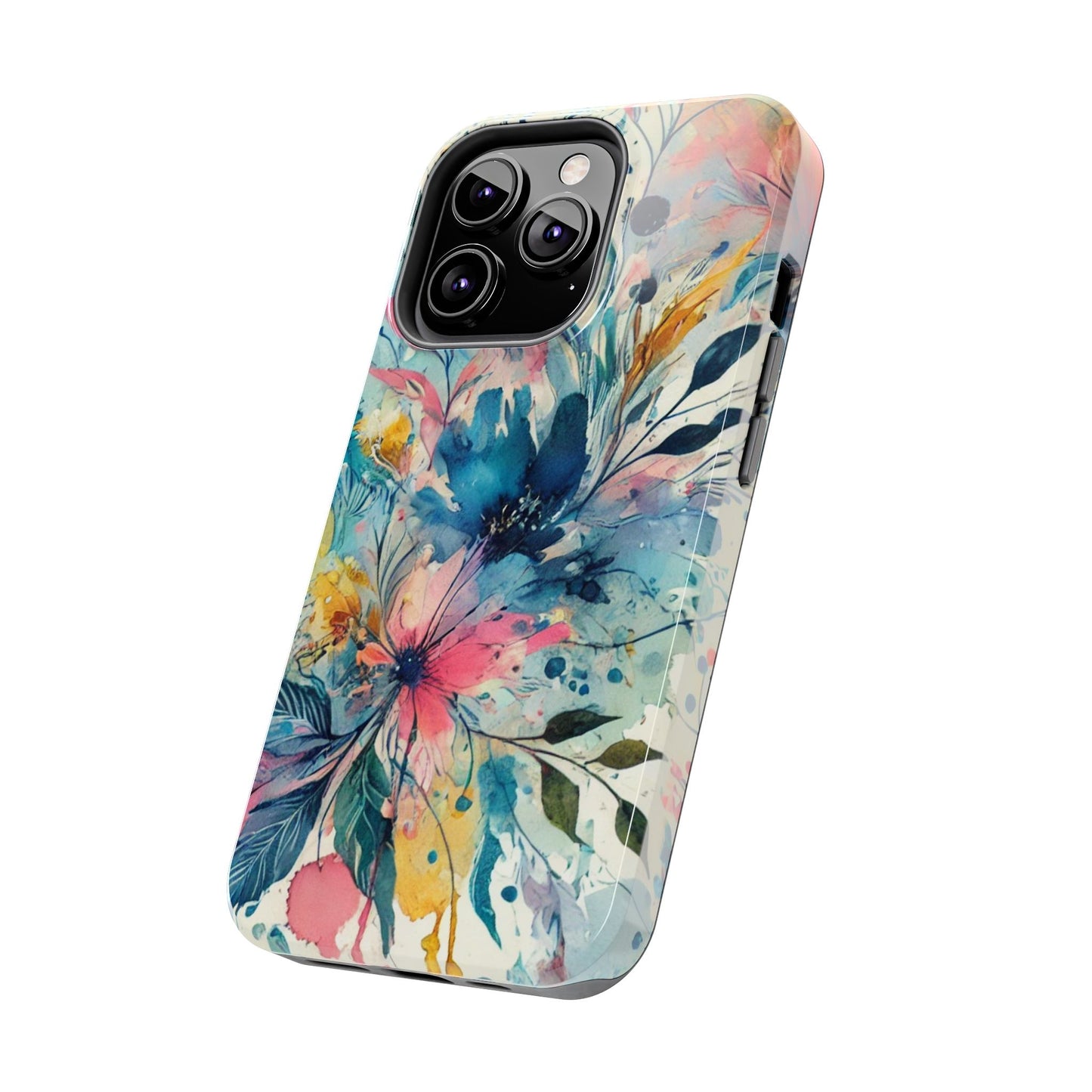 🎨 Watercolor Floral Phone Case | Tough & Stylish Cover for iPhone 📱