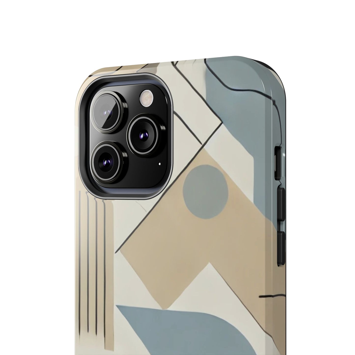 🎨 Modern Abstract Geometry Phone Case | Sleek & Durable iPhone Cover 📱