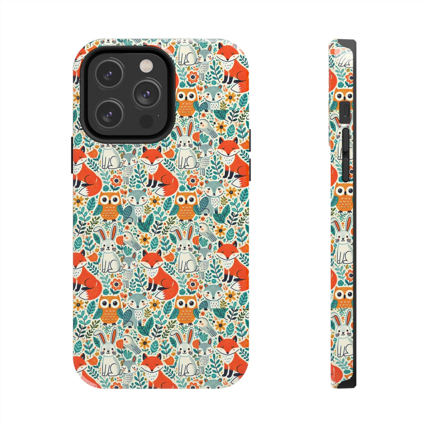 🦊 Woodland Animals Phone Case | Tough & Stylish Cover for iPhone 📱