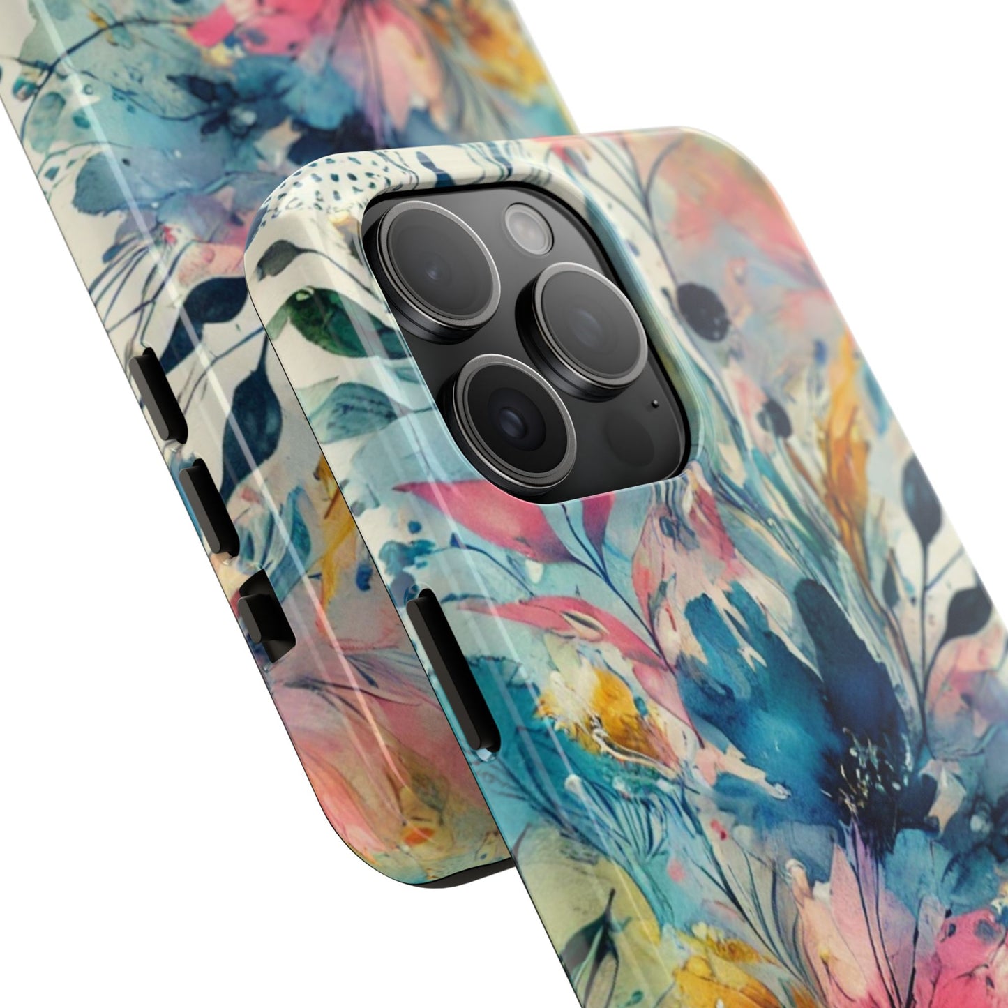 🎨 Watercolor Floral Phone Case | Tough & Stylish Cover for iPhone 📱