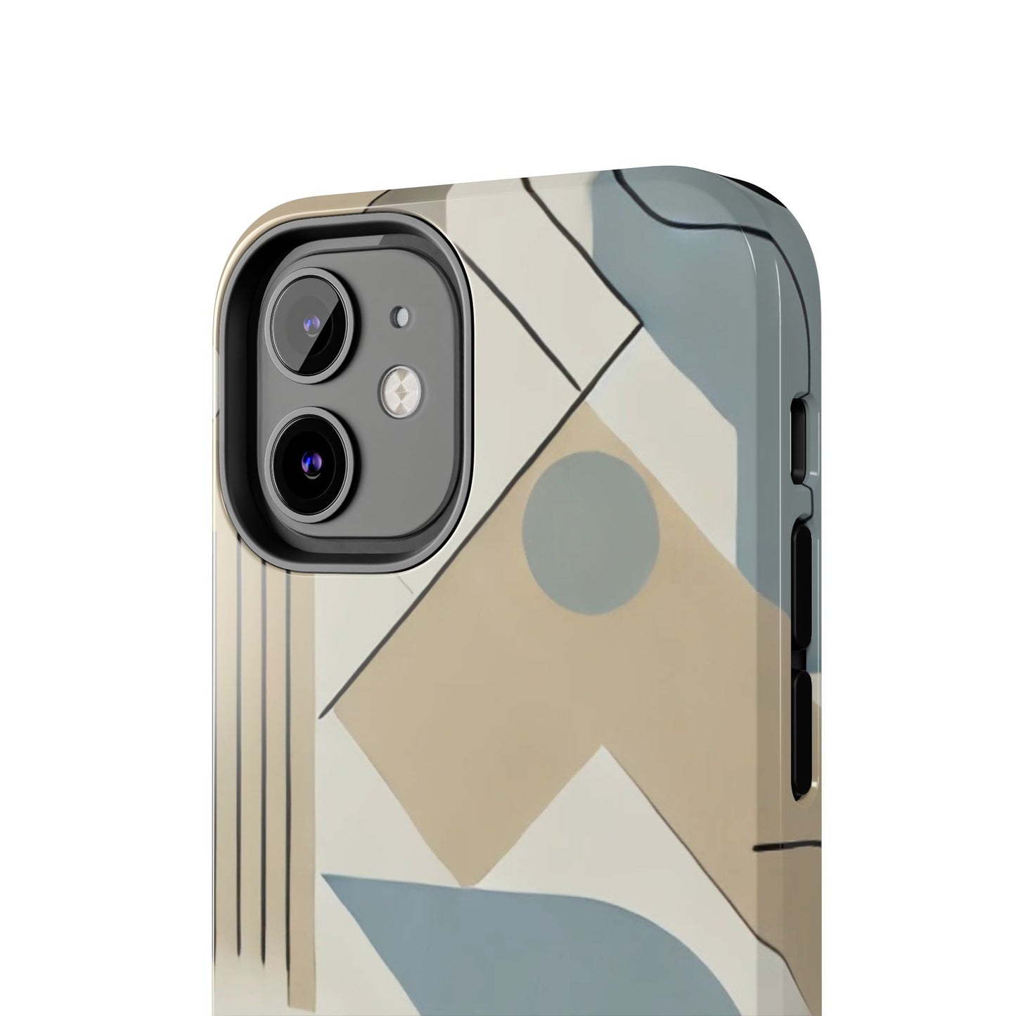 🎨 Modern Abstract Geometry Phone Case | Sleek & Durable iPhone Cover 📱