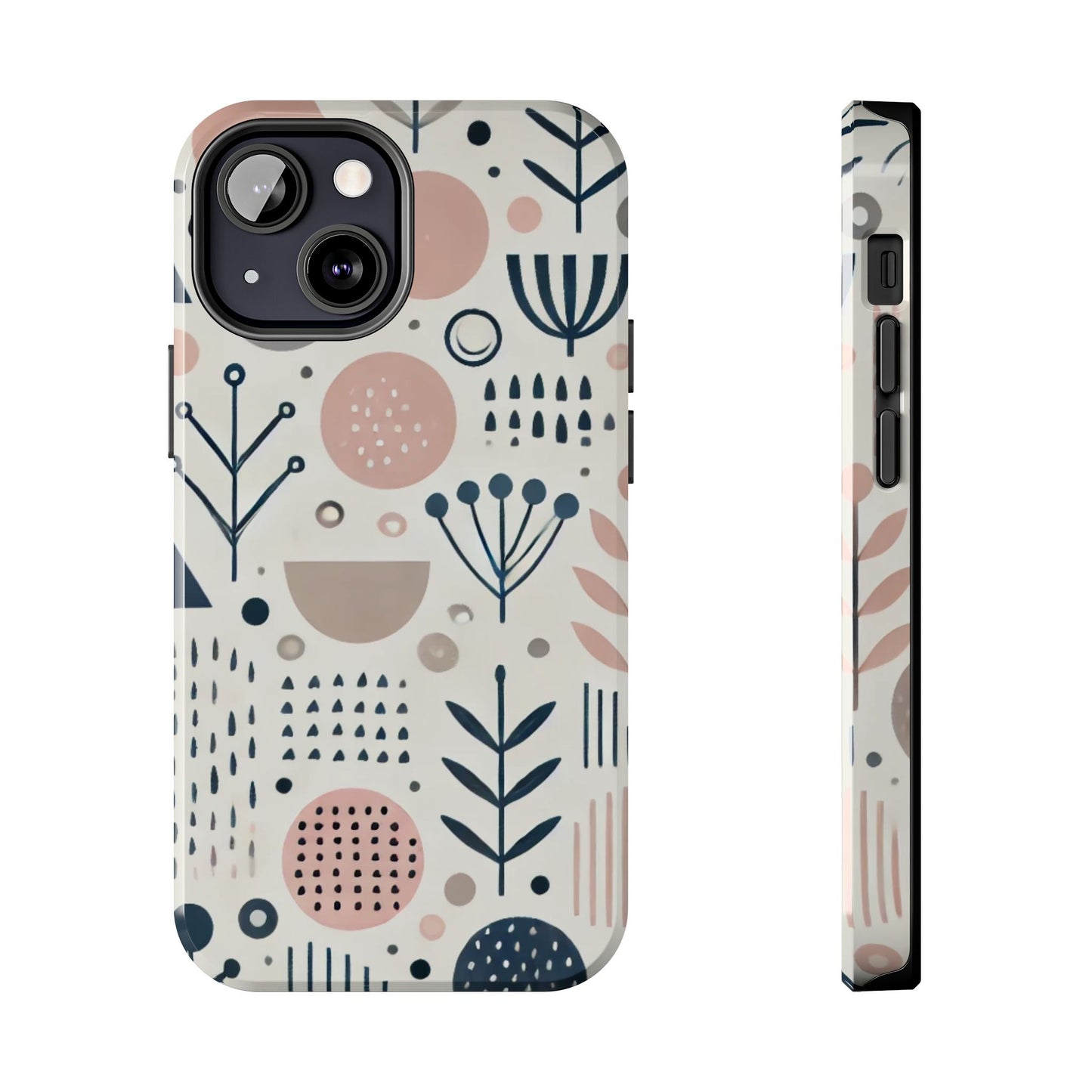 🎨 Minimal Geometric Pattern Phone Case | Stylish & Durable iPhone Cover 📱