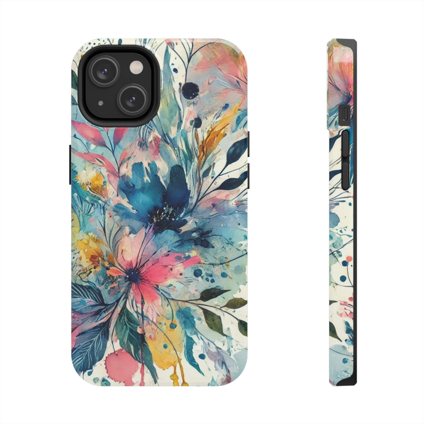 🎨 Watercolor Floral Phone Case | Tough & Stylish Cover for iPhone 📱