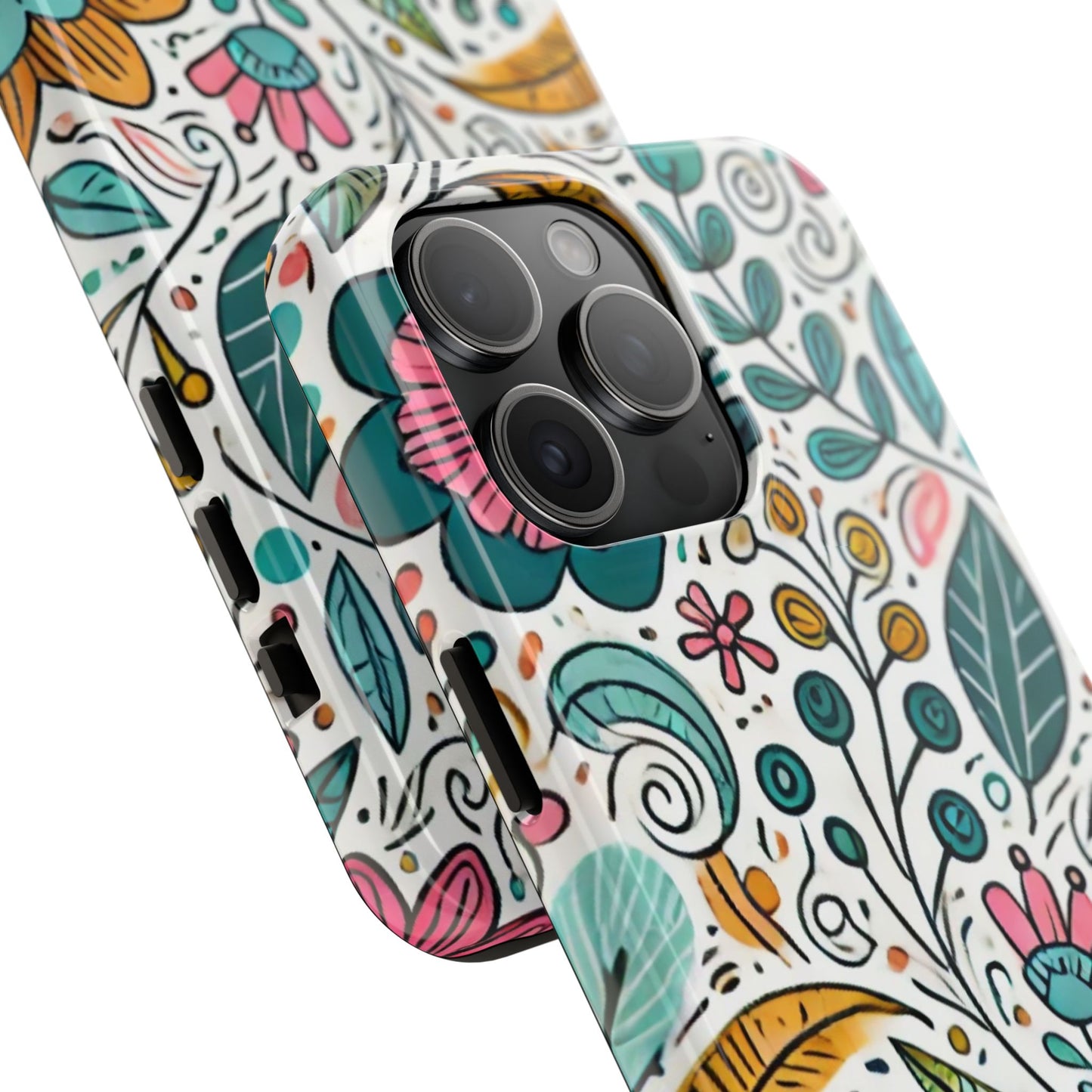 🌸 Vibrant Floral Phone Case | Tough & Stylish Cover for iPhone 📱