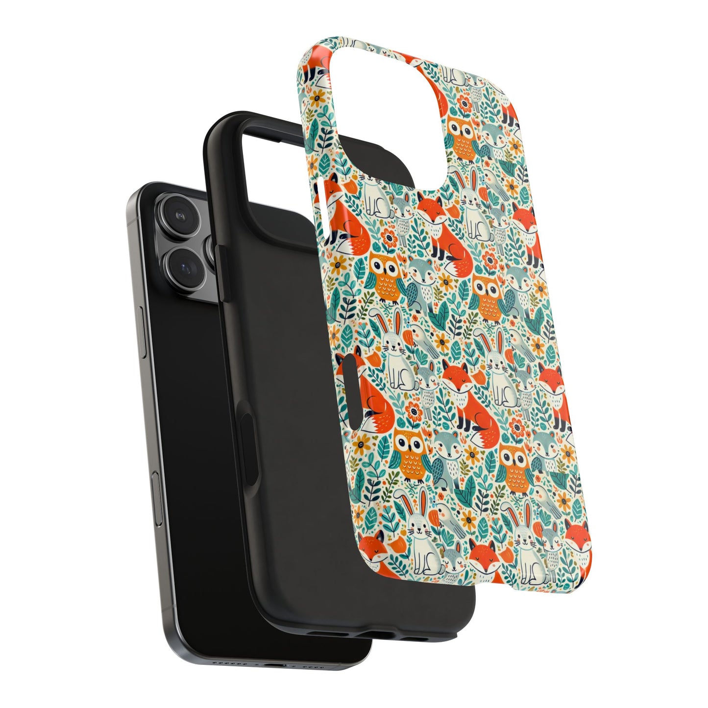 🦊 Woodland Animals Phone Case | Tough & Stylish Cover for iPhone 📱