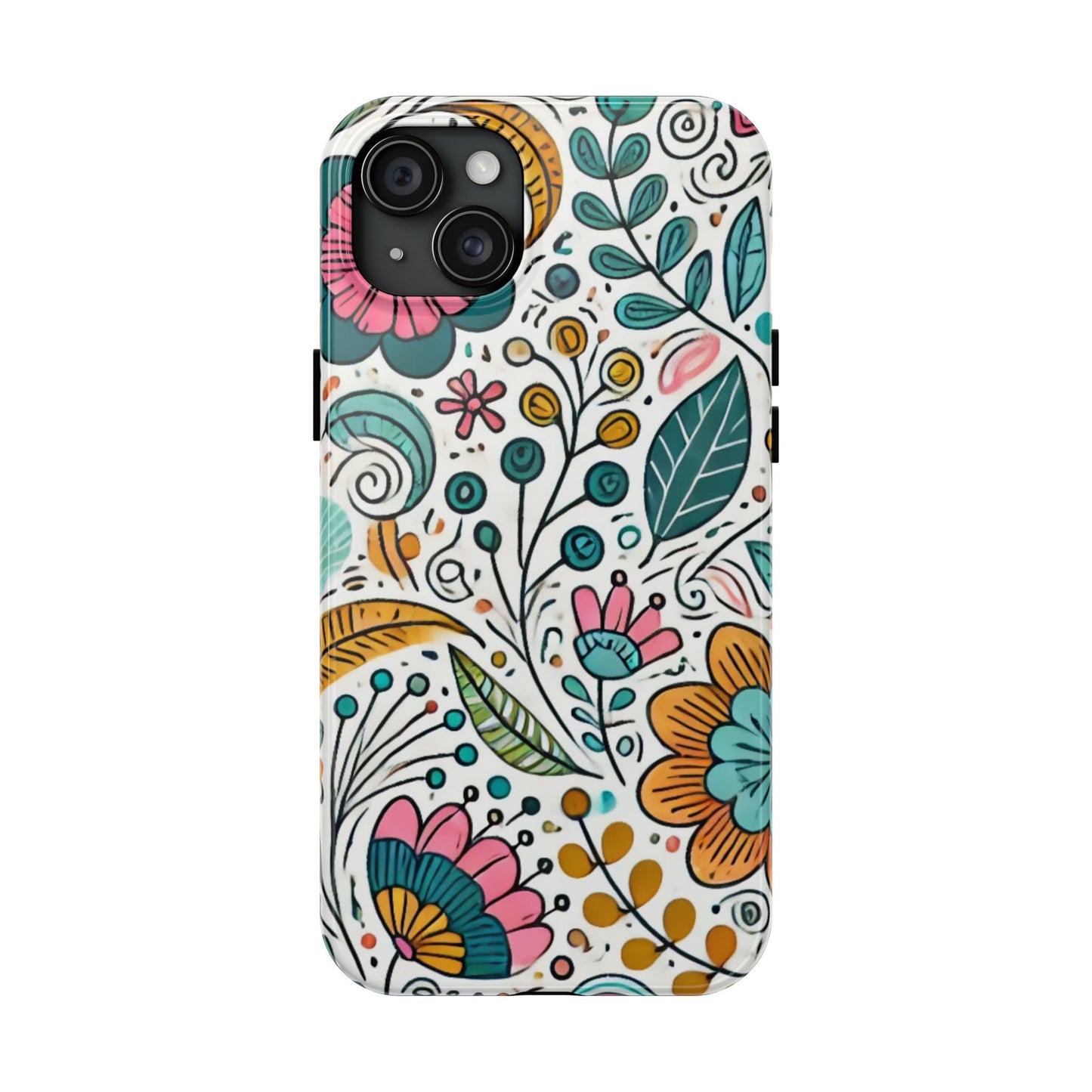 🌸 Vibrant Floral Phone Case | Tough & Stylish Cover for iPhone 📱