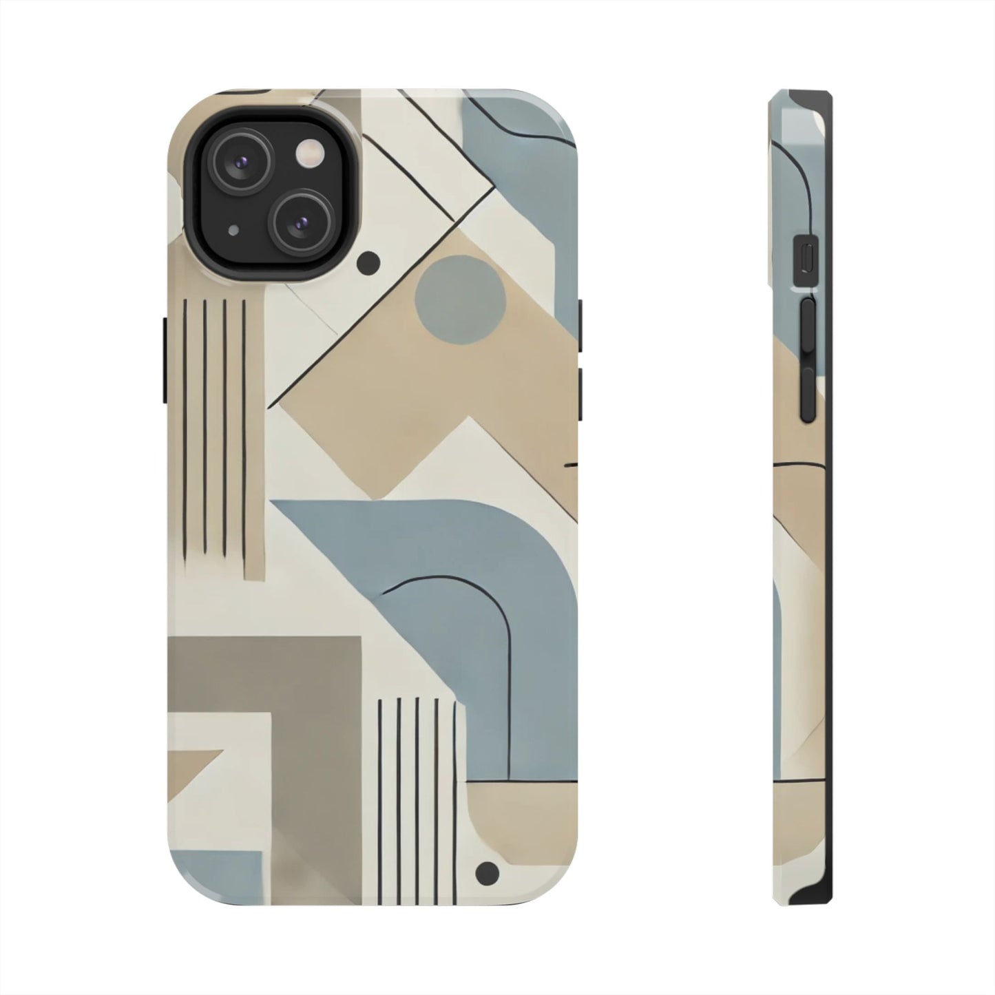 🎨 Modern Abstract Geometry Phone Case | Sleek & Durable iPhone Cover 📱