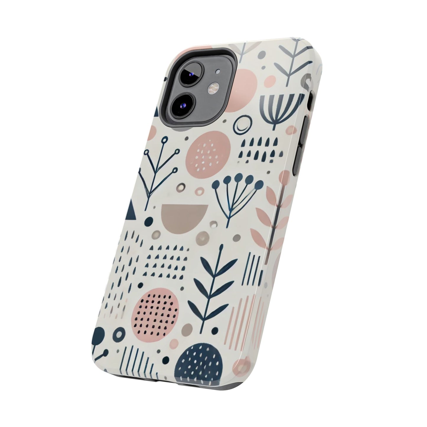 🎨 Minimal Geometric Pattern Phone Case | Stylish & Durable iPhone Cover 📱