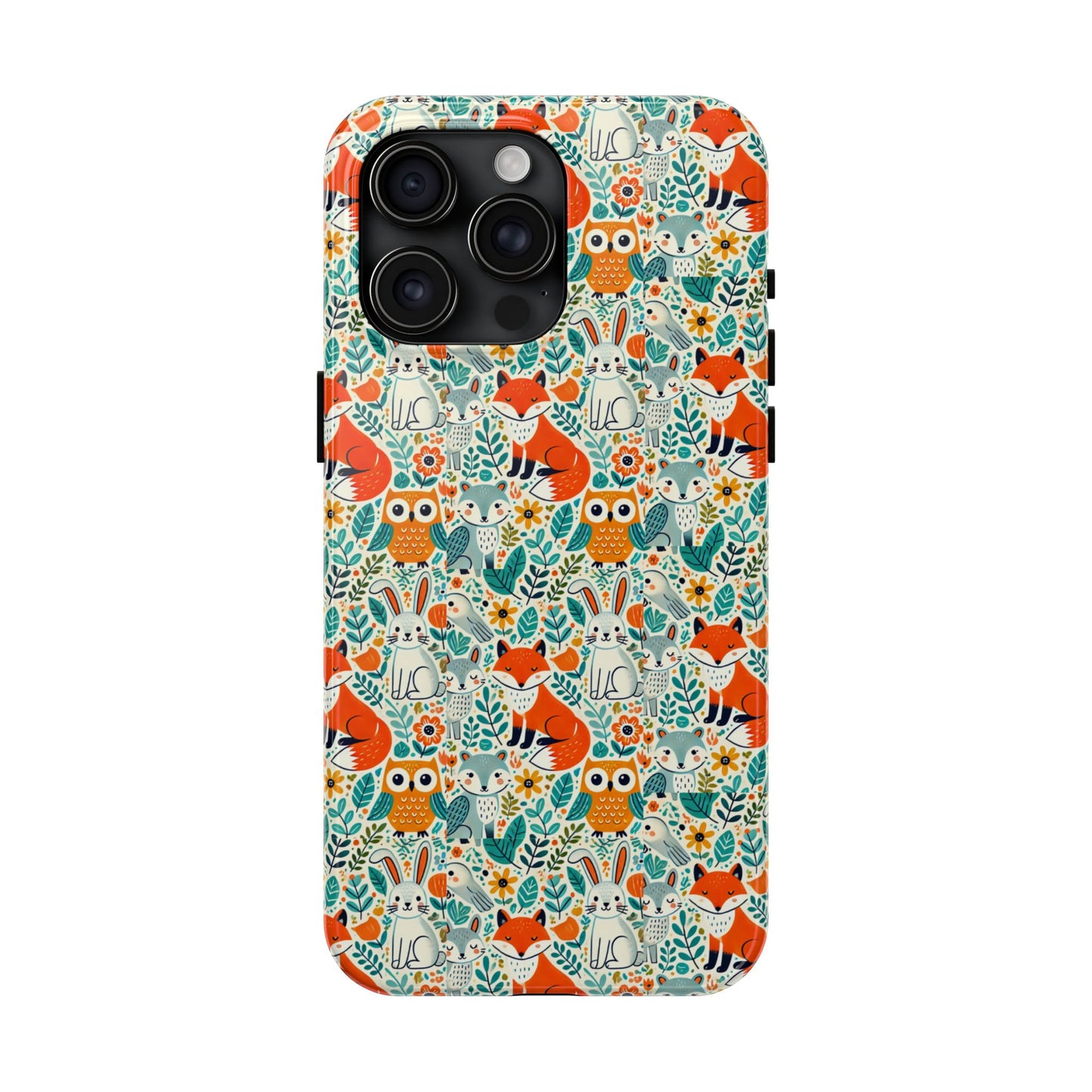 🦊 Woodland Animals Phone Case | Tough & Stylish Cover for iPhone 📱