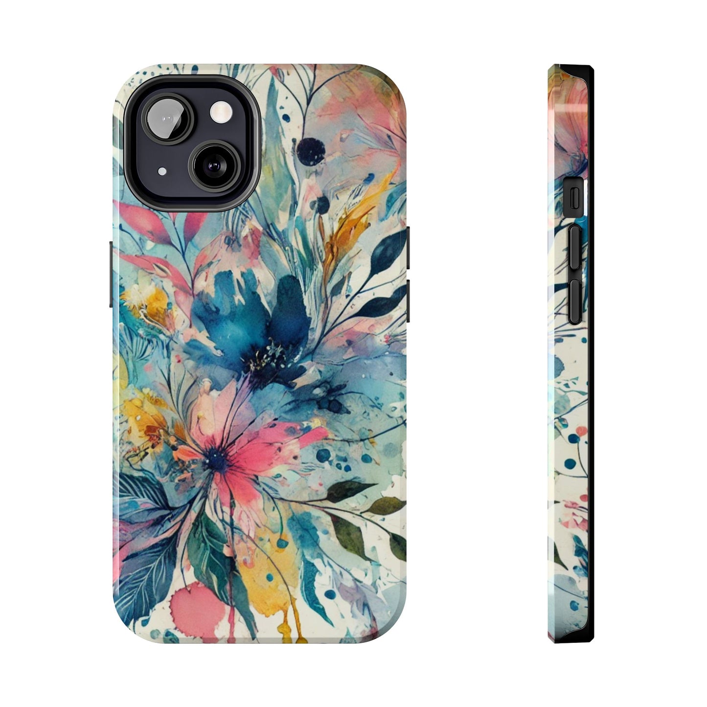 🎨 Watercolor Floral Phone Case | Tough & Stylish Cover for iPhone 📱