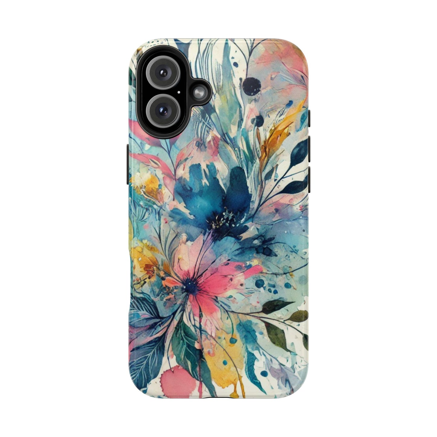 🎨 Watercolor Floral Phone Case | Tough & Stylish Cover for iPhone 📱