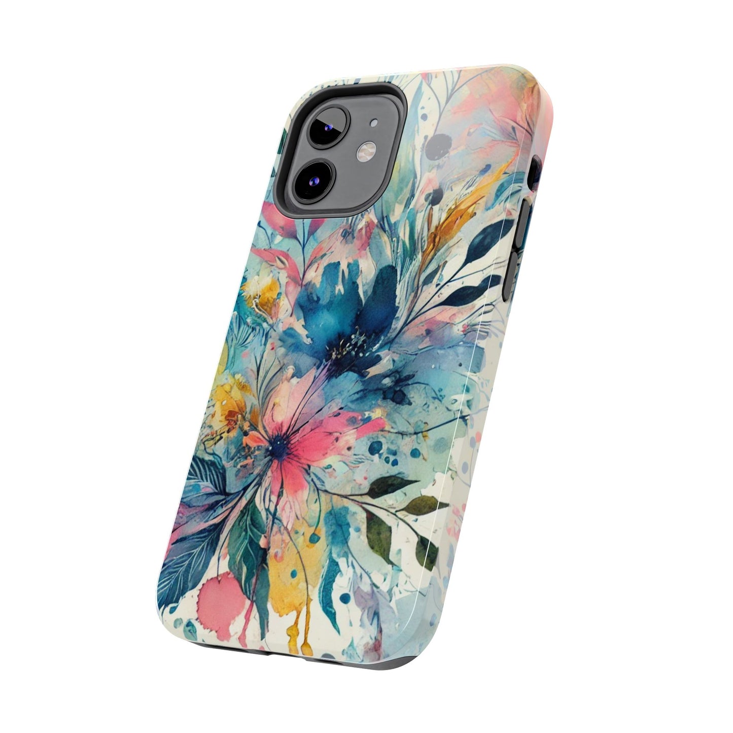 🎨 Watercolor Floral Phone Case | Tough & Stylish Cover for iPhone 📱