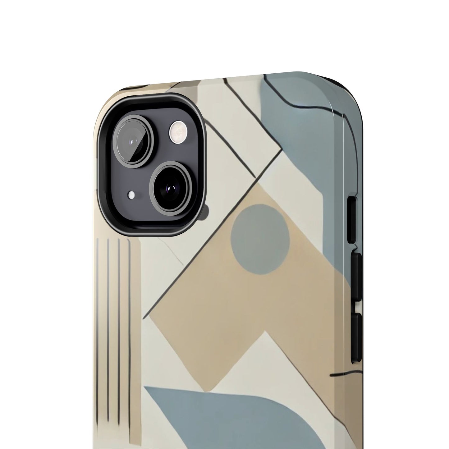 🎨 Modern Abstract Geometry Phone Case | Sleek & Durable iPhone Cover 📱