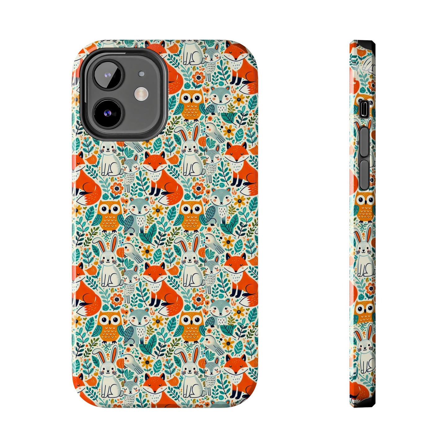 🦊 Woodland Animals Phone Case | Tough & Stylish Cover for iPhone 📱