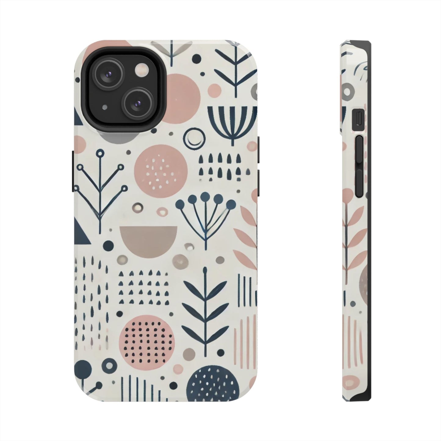 🎨 Minimal Geometric Pattern Phone Case | Stylish & Durable iPhone Cover 📱