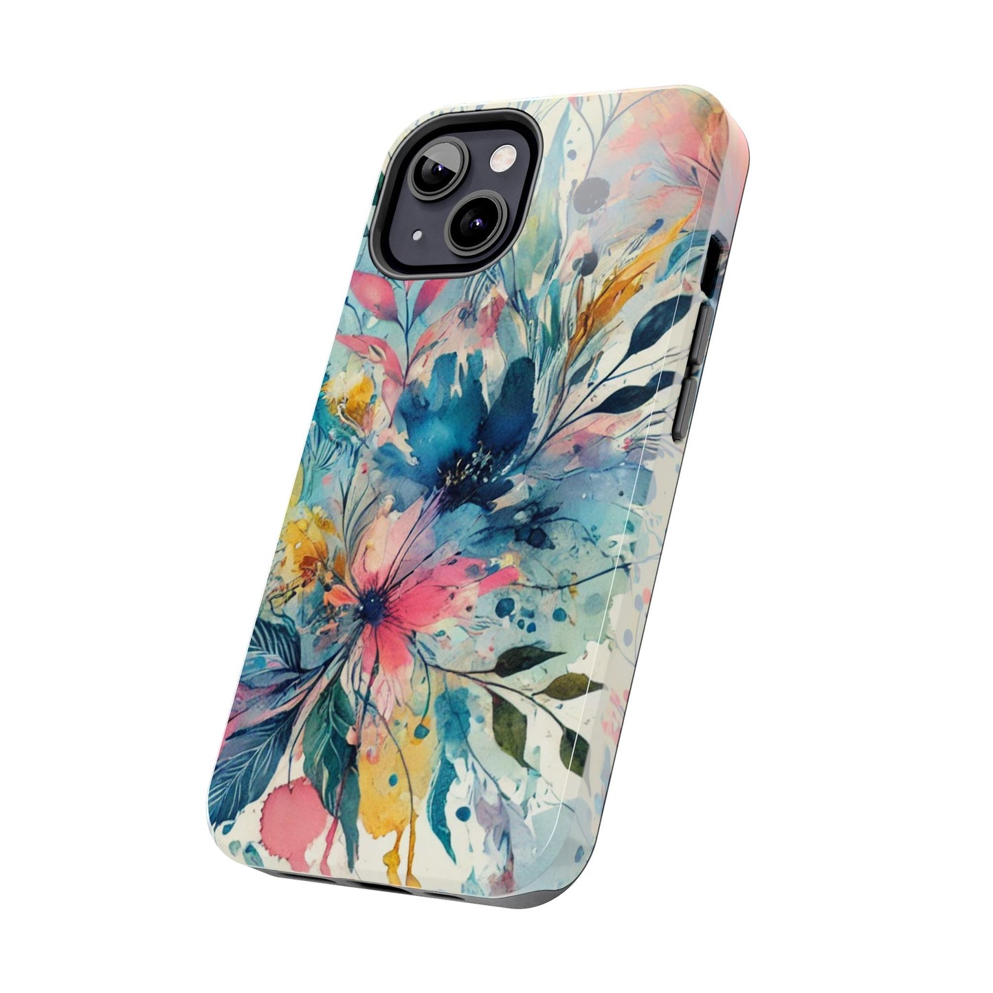 🎨 Watercolor Floral Phone Case | Tough & Stylish Cover for iPhone 📱