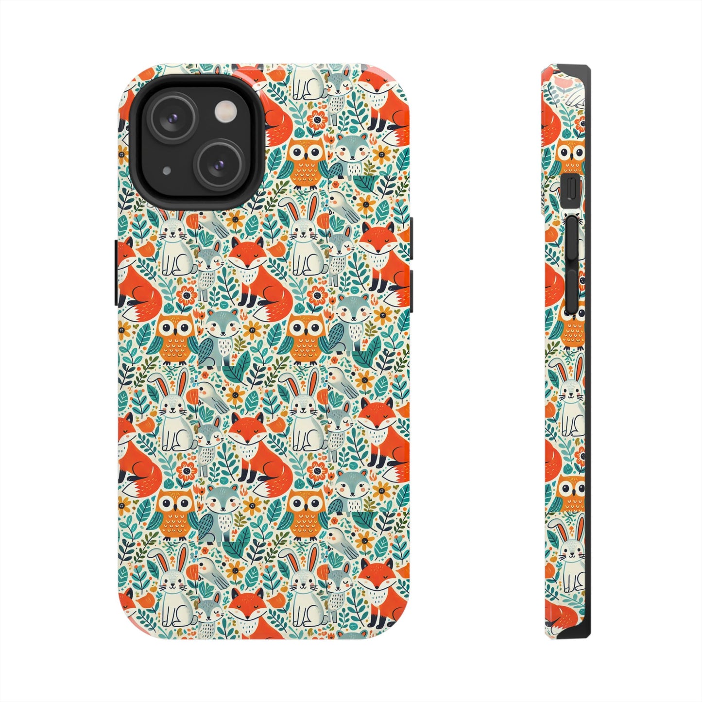 🦊 Woodland Animals Phone Case | Tough & Stylish Cover for iPhone 📱