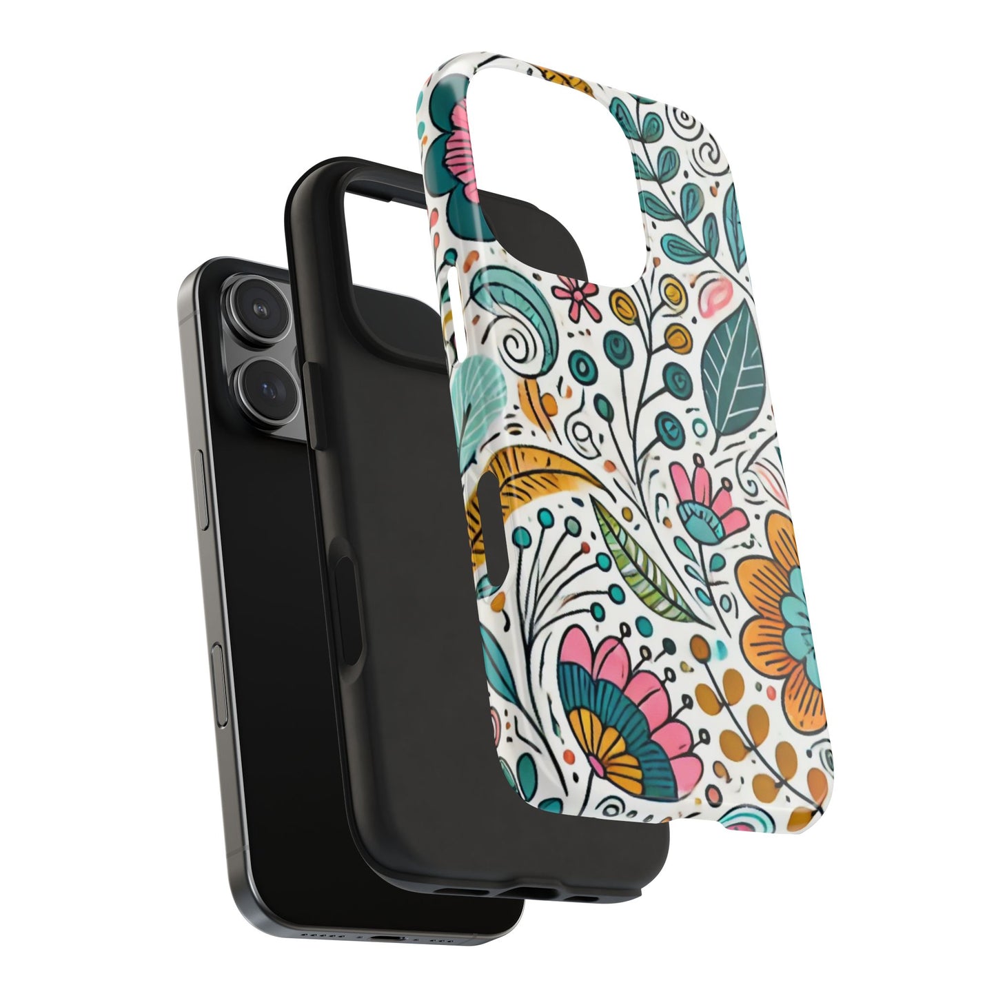 🌸 Vibrant Floral Phone Case | Tough & Stylish Cover for iPhone 📱