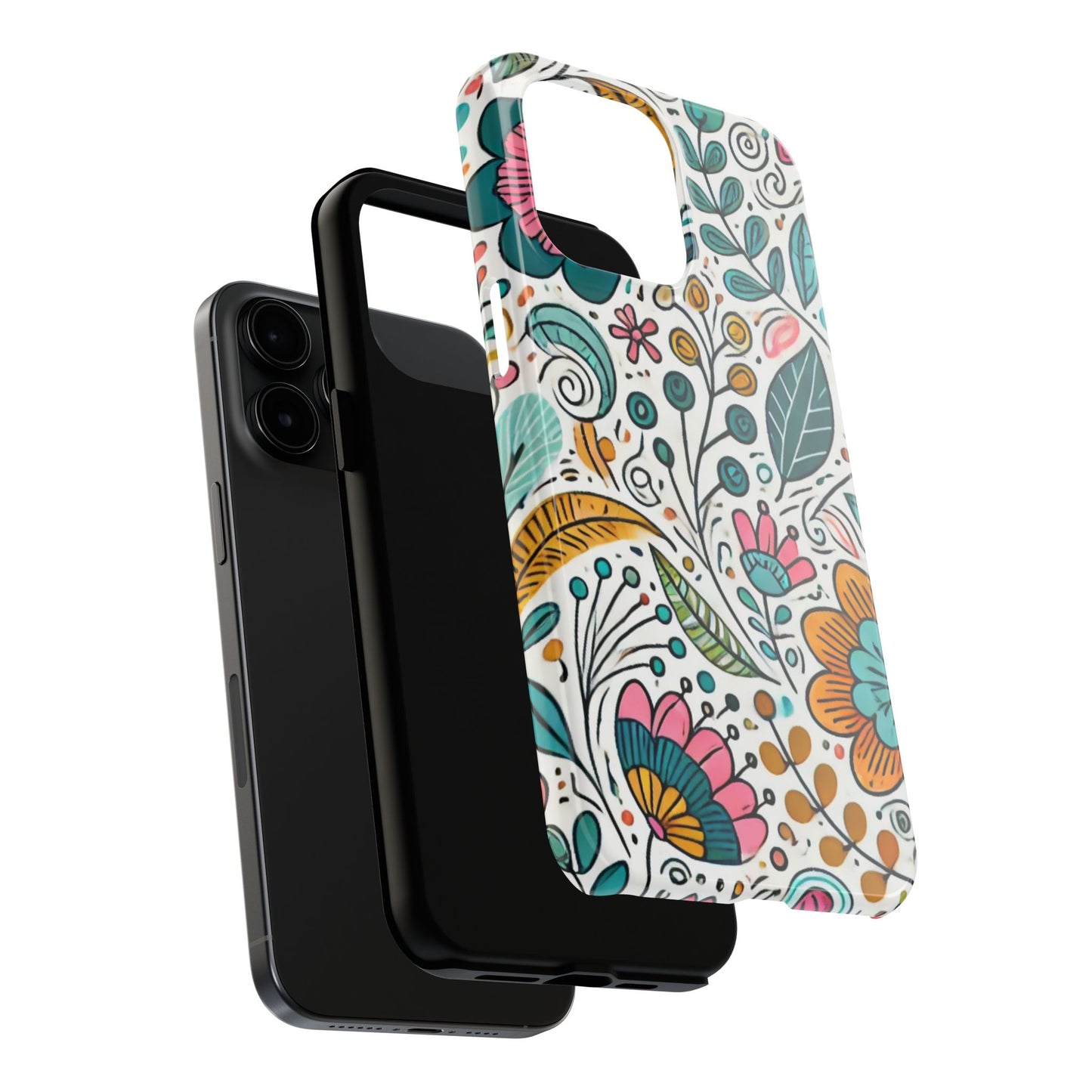 🌸 Vibrant Floral Phone Case | Tough & Stylish Cover for iPhone 📱