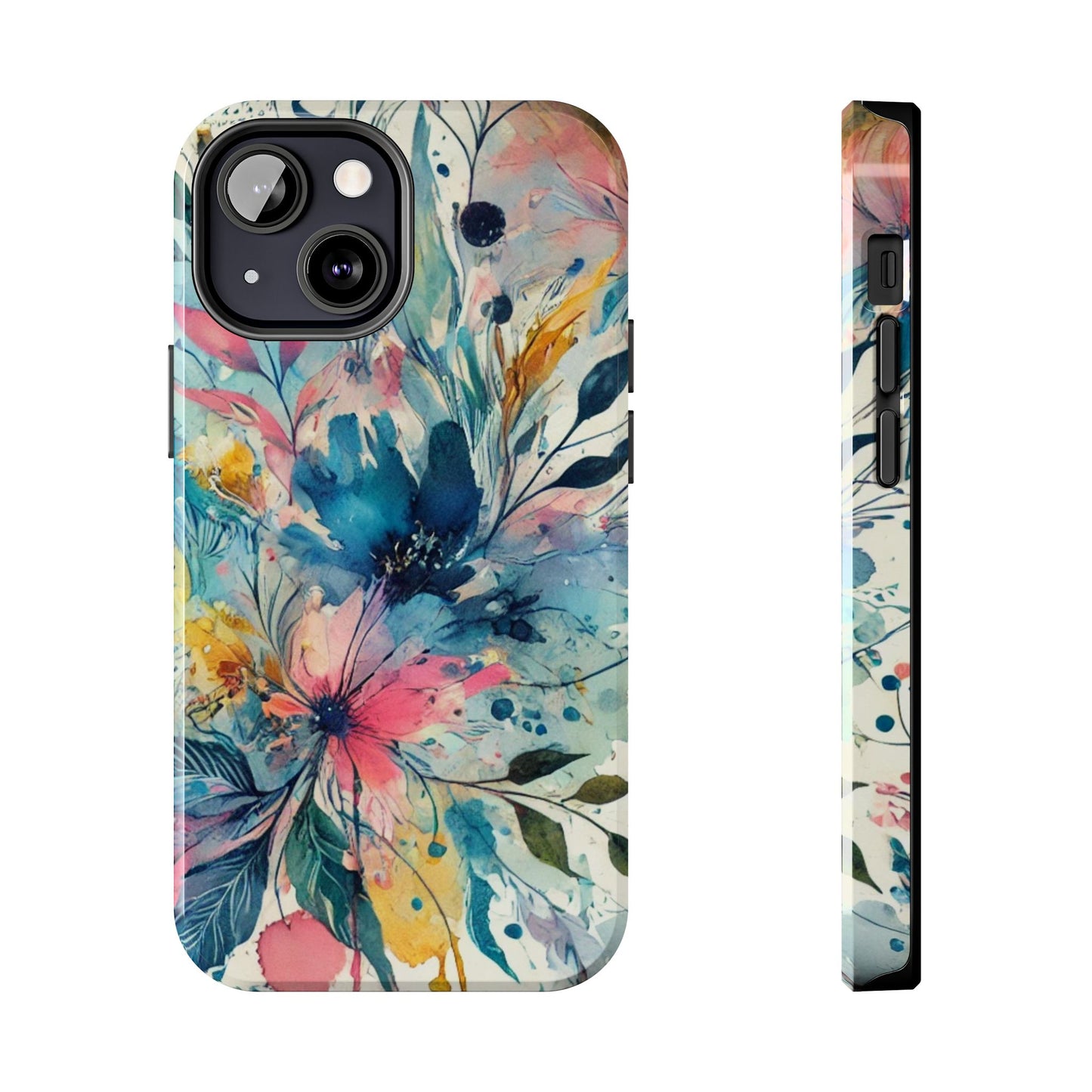 🎨 Watercolor Floral Phone Case | Tough & Stylish Cover for iPhone 📱