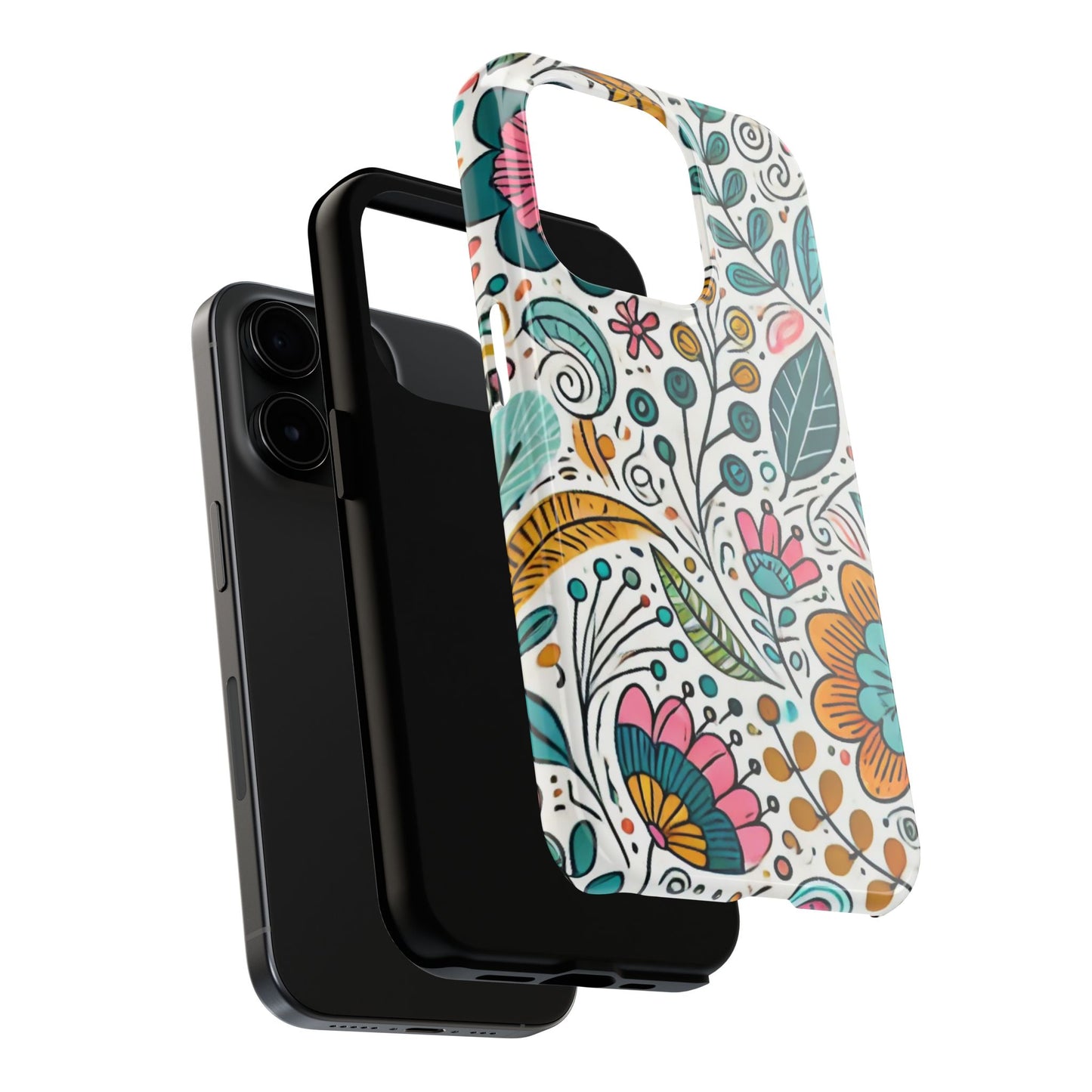 🌸 Vibrant Floral Phone Case | Tough & Stylish Cover for iPhone 📱