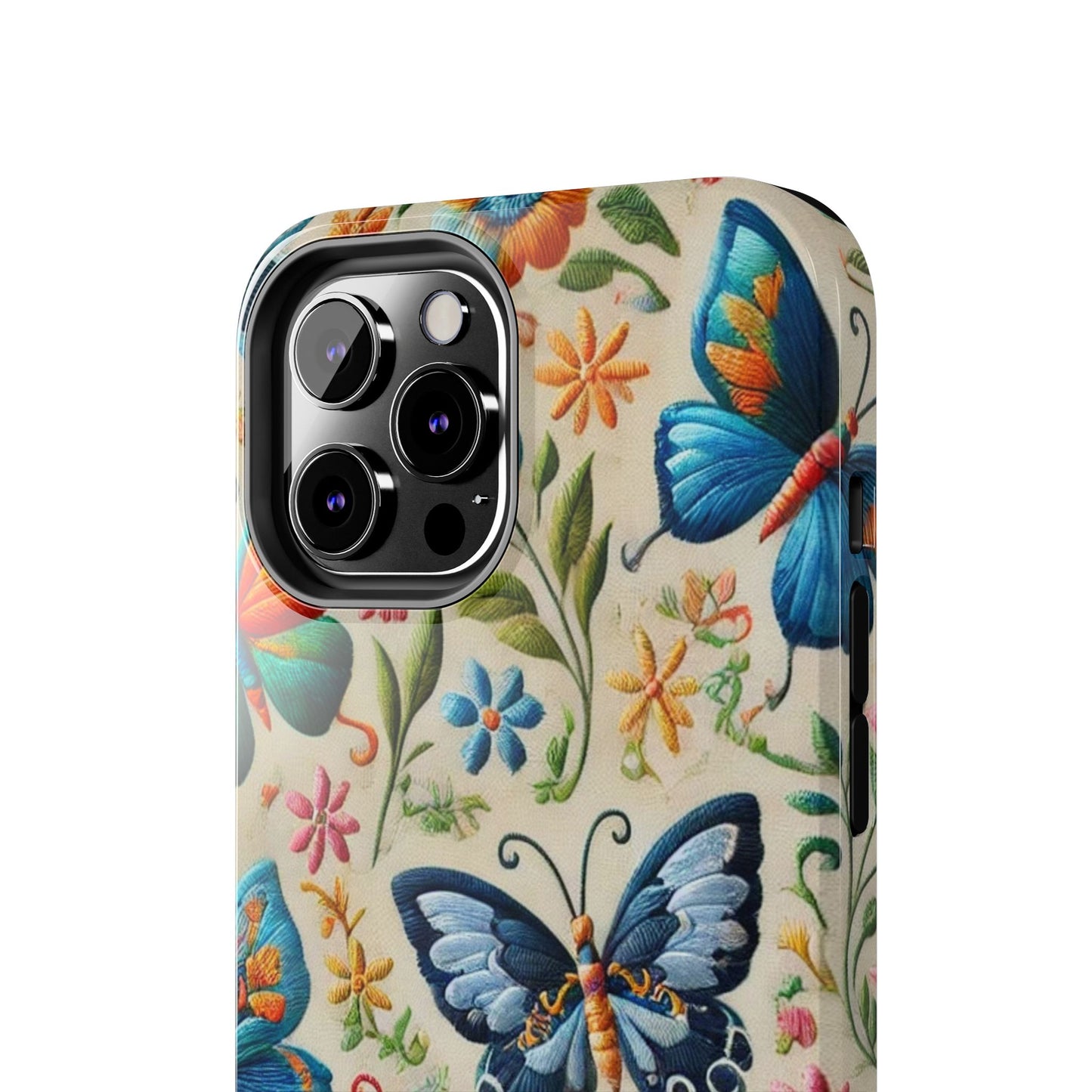 Embroidered Butterfly iPhone Case 🦋✨