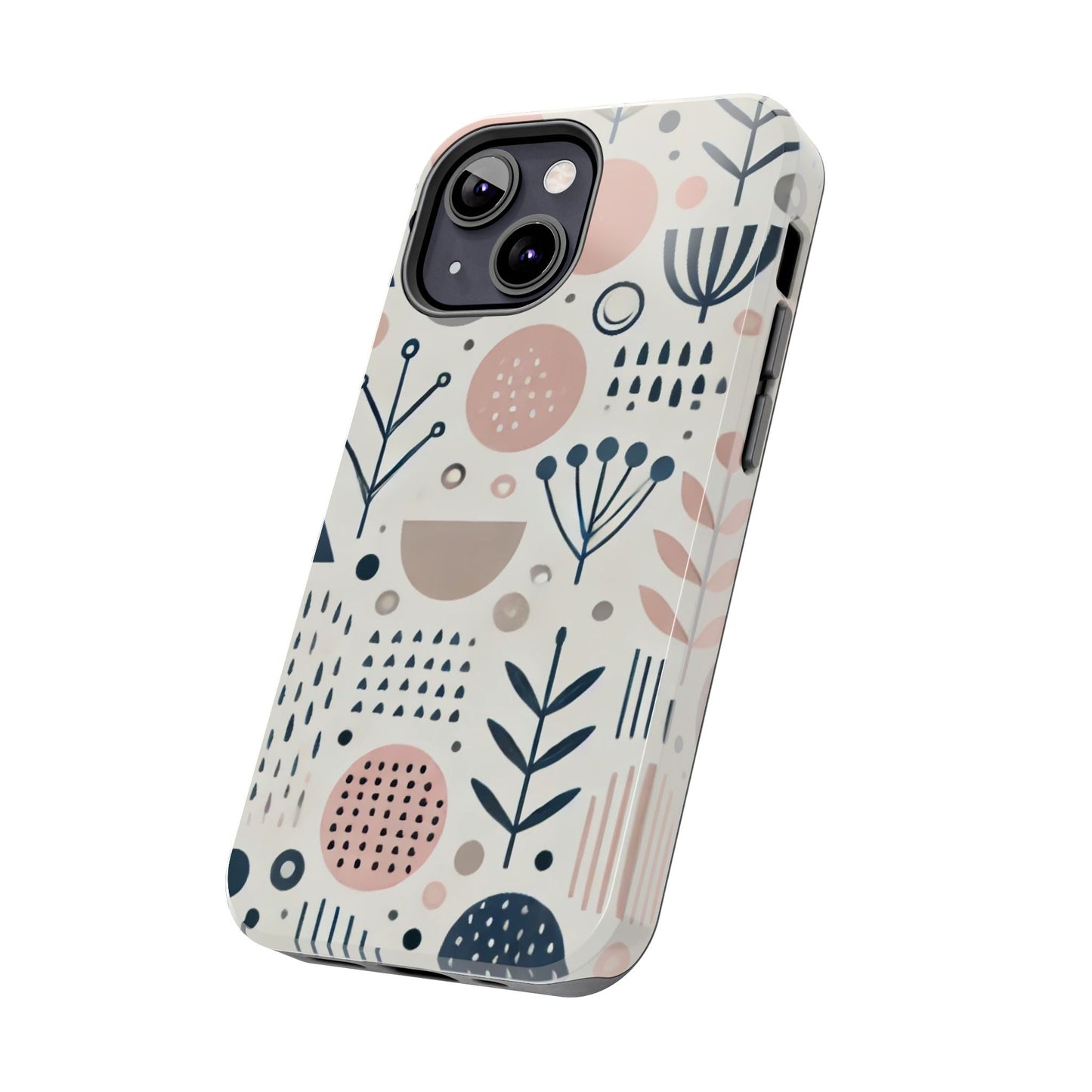 🎨 Minimal Geometric Pattern Phone Case | Stylish & Durable iPhone Cover 📱