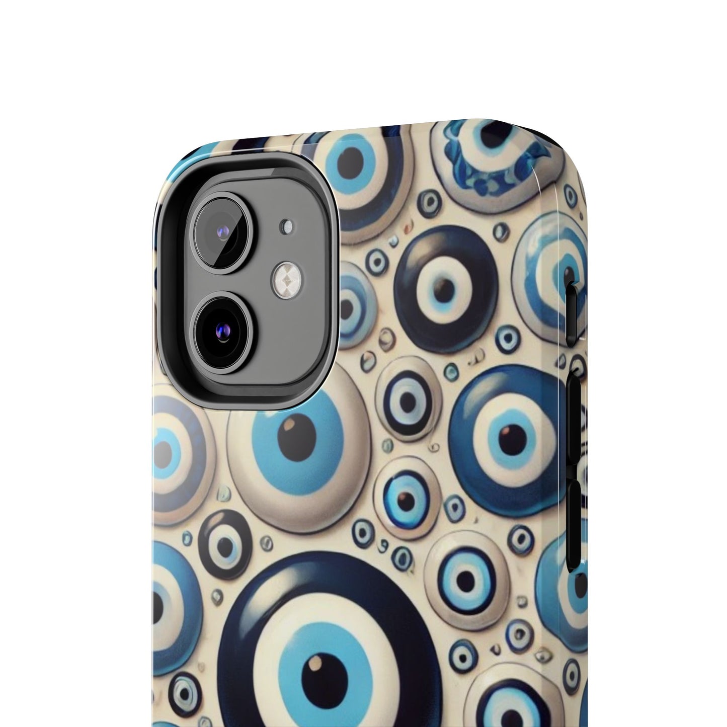 Evil Eye iPhone Case 🧿 | Protective and Stylish Design, Shockproof for iPhone 16 to 12 Pro Max 📱