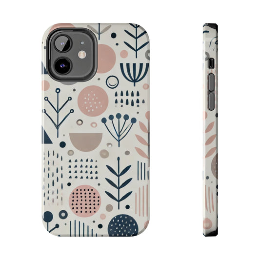 🎨 Minimal Geometric Pattern Phone Case | Stylish & Durable iPhone Cover 📱