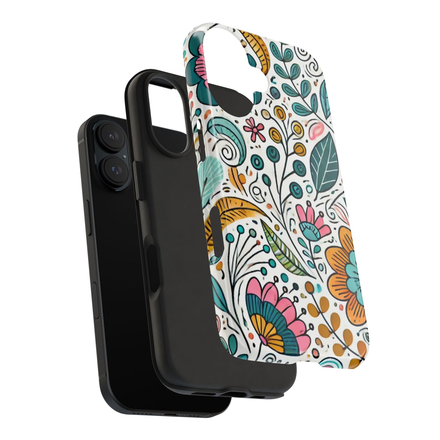 🌸 Vibrant Floral Phone Case | Tough & Stylish Cover for iPhone 📱