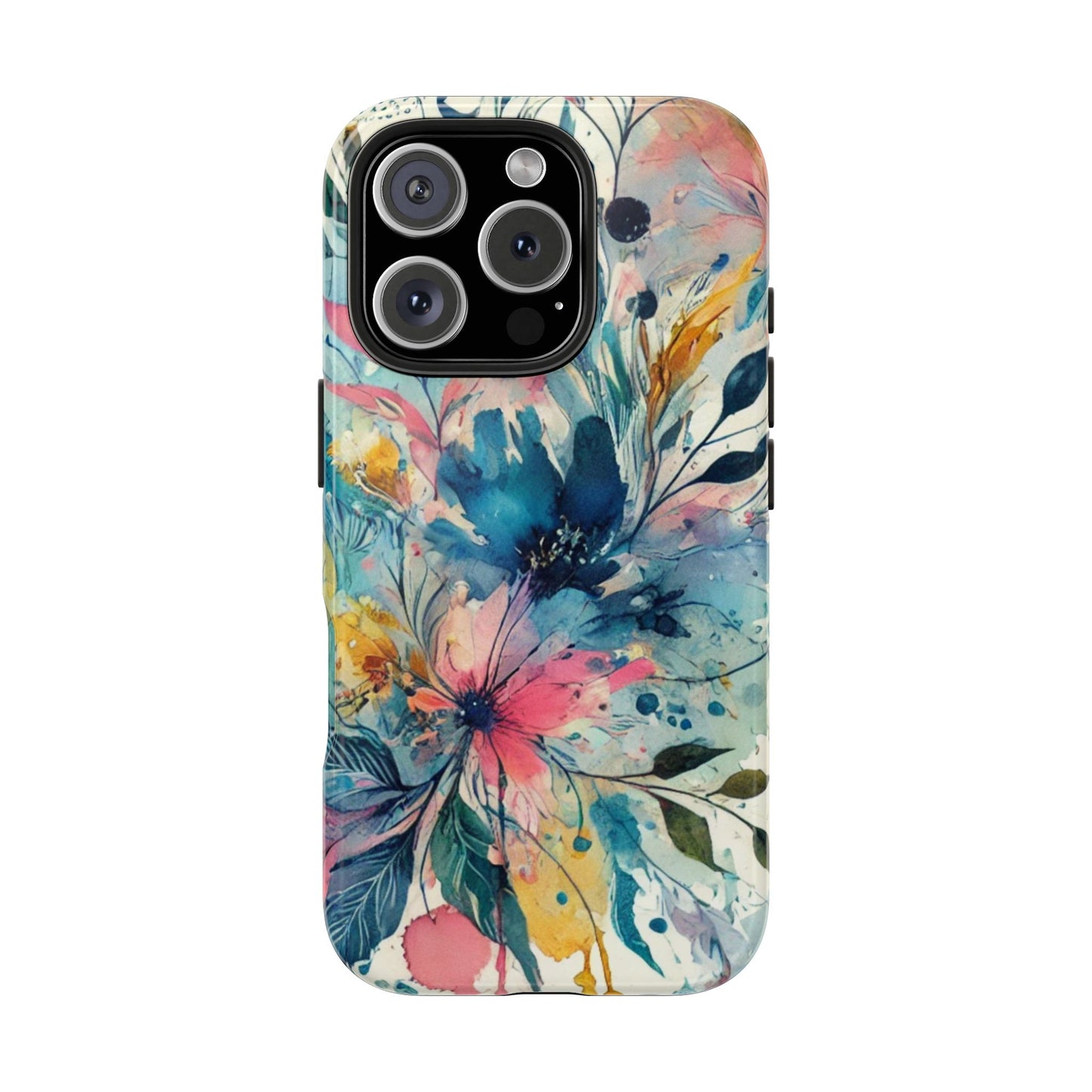 🎨 Watercolor Floral Phone Case | Tough & Stylish Cover for iPhone 📱